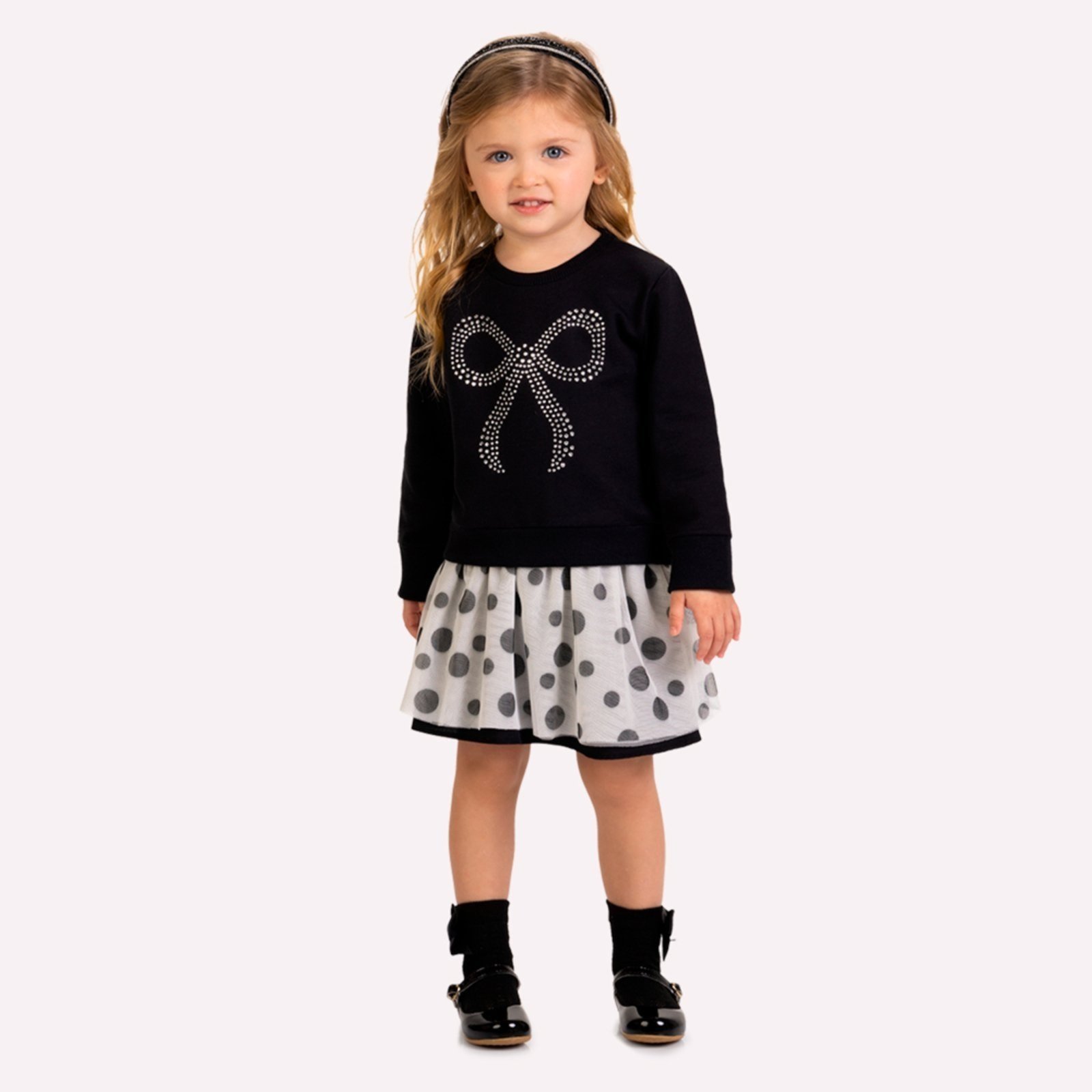 Infantil - Conjunto Menina Strass Milon