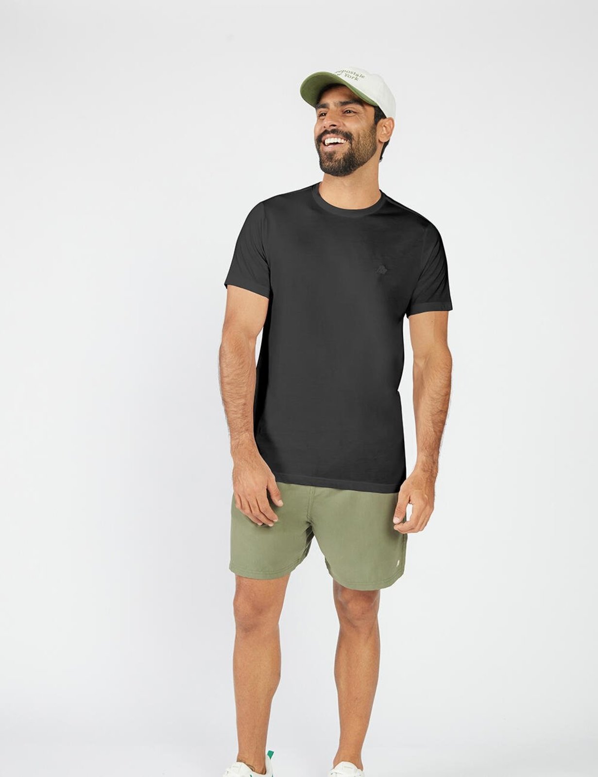 Camiseta Manga Curta Masculino Pima Aéropostale 871101173-2 Preto