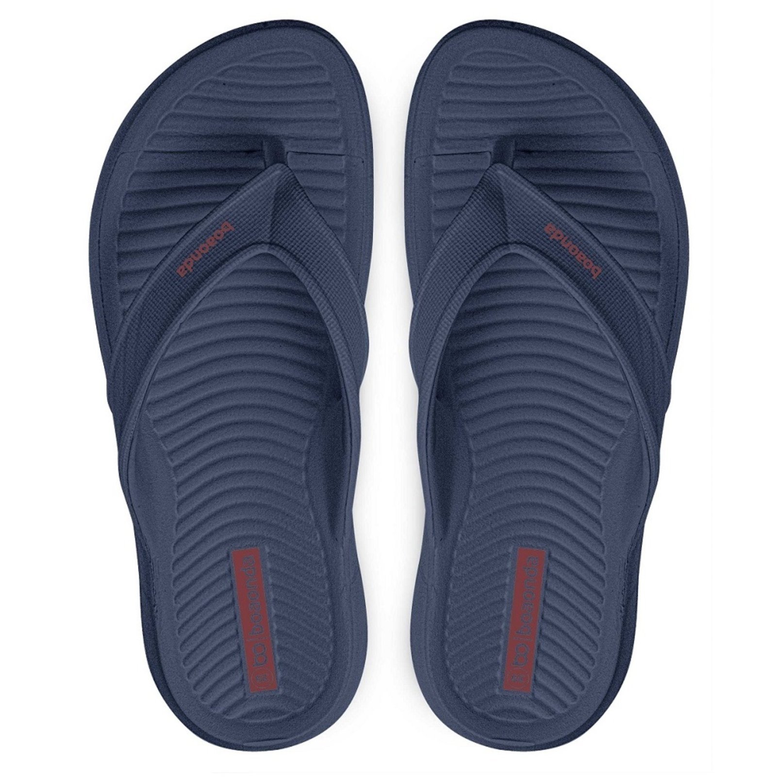 Chinelo Ortopédico Super Leve Masculino Boaonda Bolt Conforto Azul Marinho