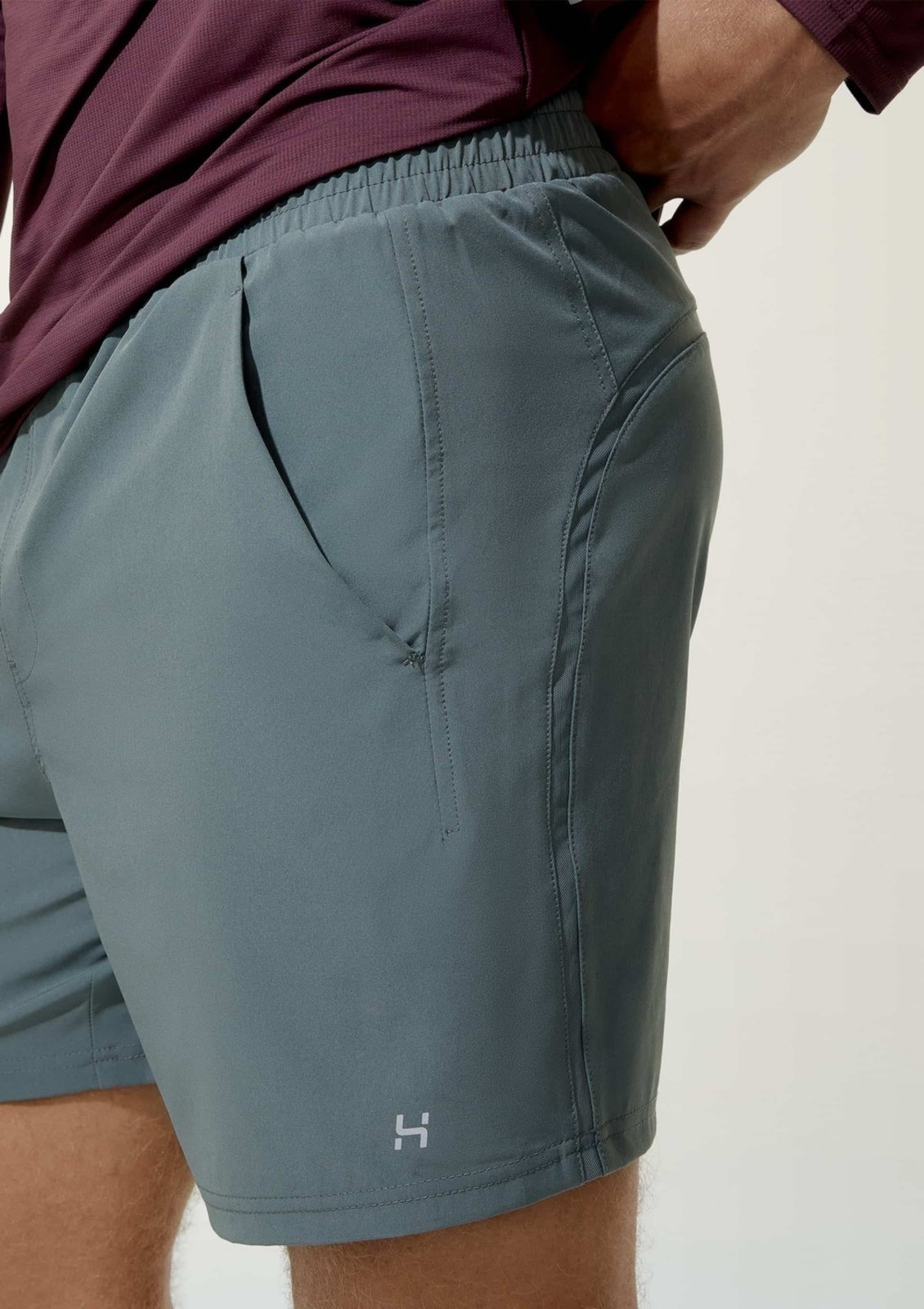 Vista 3 Bermuda Esportiva Masculina Easy Care Hering HERING SPORTS cinza HERING SPORTS cinza