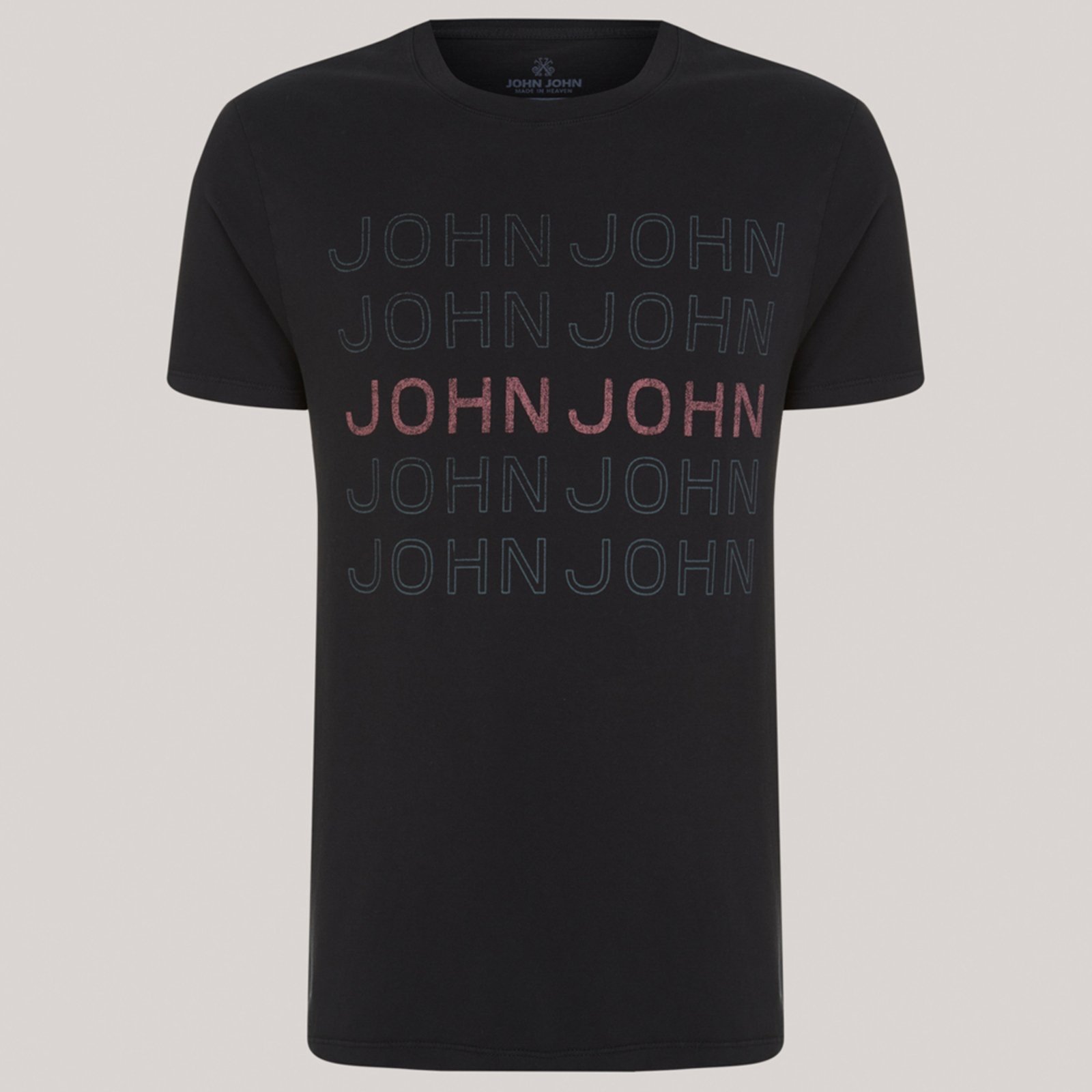 Camiseta John John Slim V Pr26 Preto Masculino