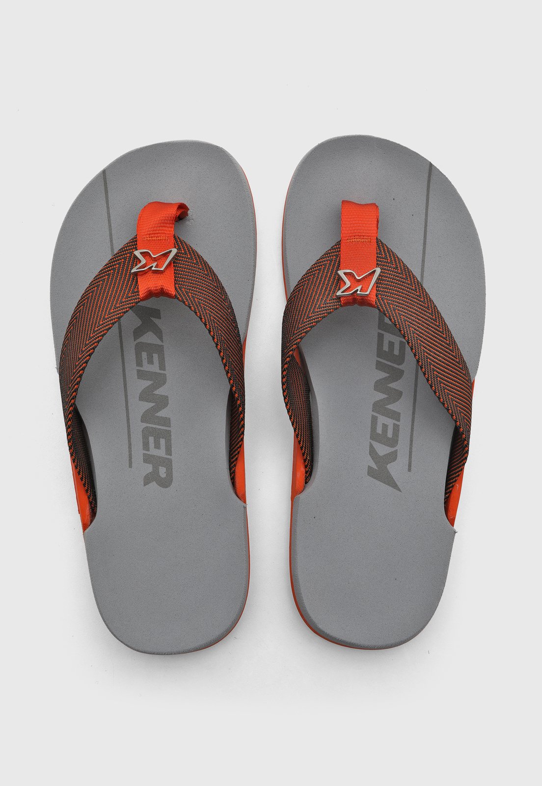 Chinelo Masculino Kenner Nk6 Cinza