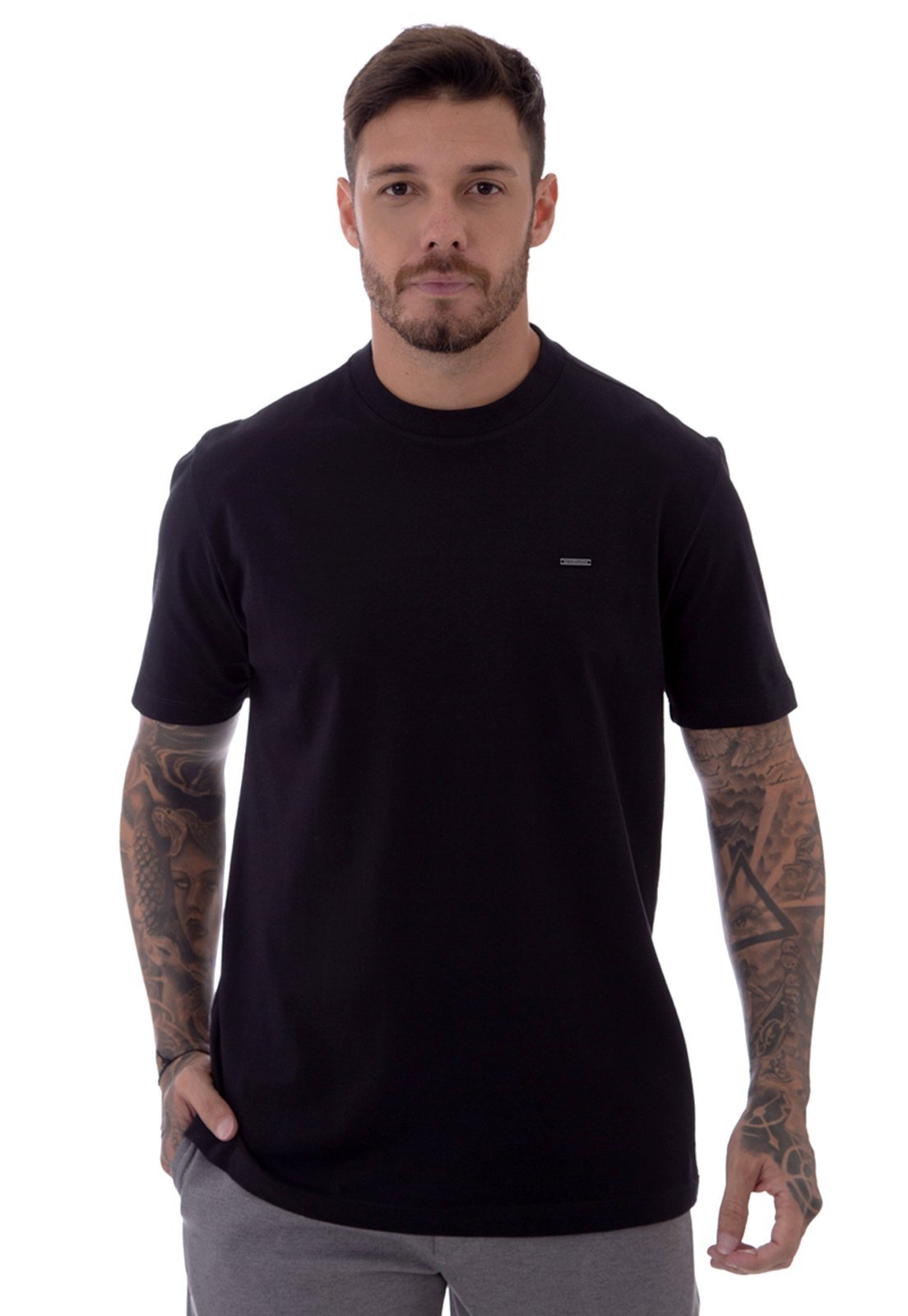 Camiseta Basic Operarock Pala Preto