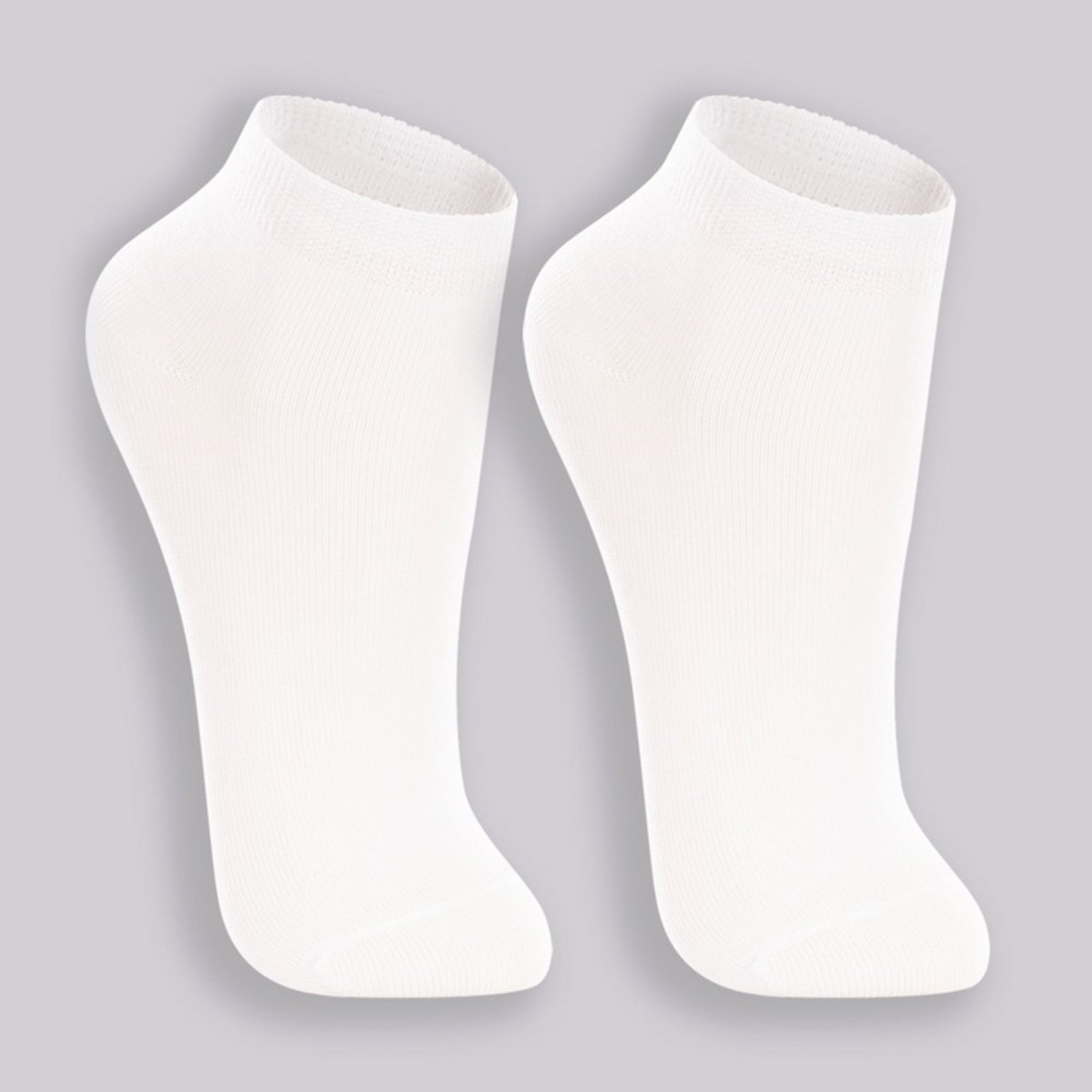 Kit com 2 Pares De Meia Cano Curto 0900