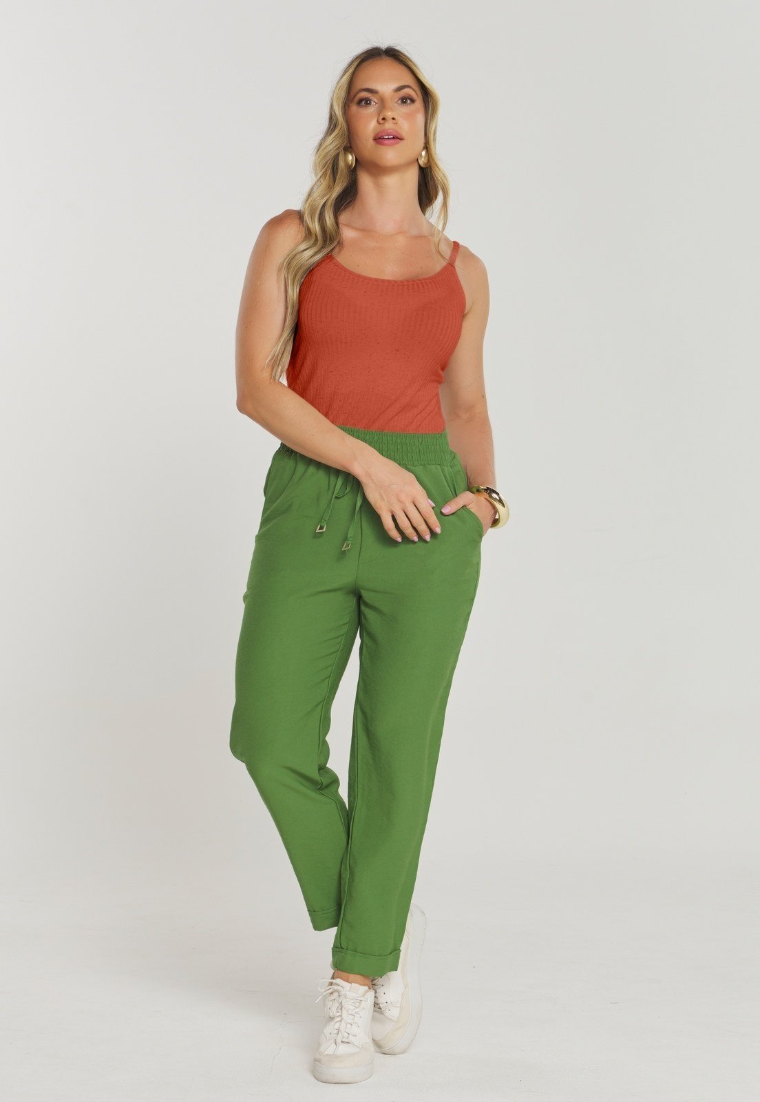 Blusa Rudély Canelada Cobre