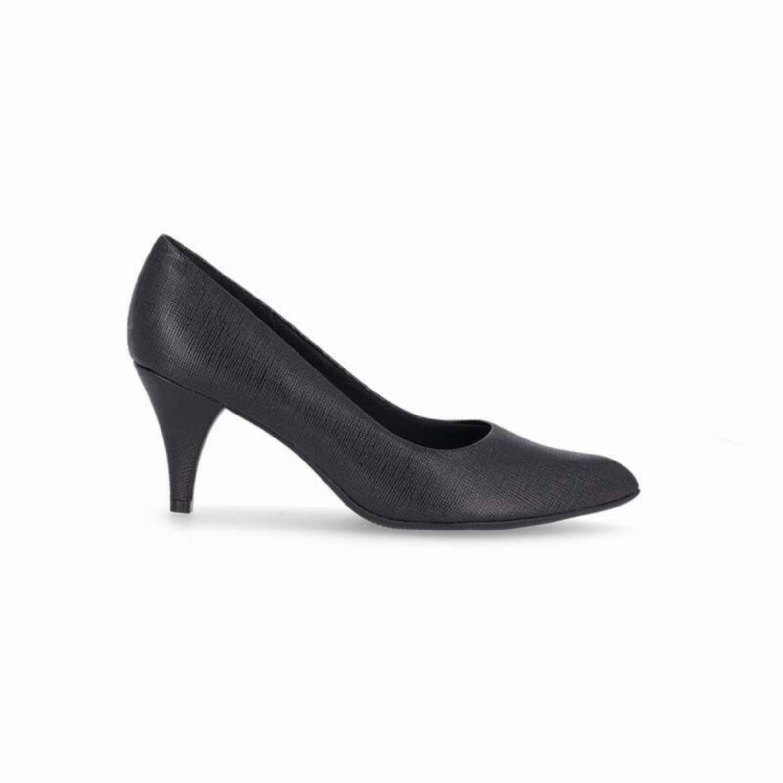 Vista 2 Scarpin Piccadilly Salto Alto - Feminino preto Piccadilly preto