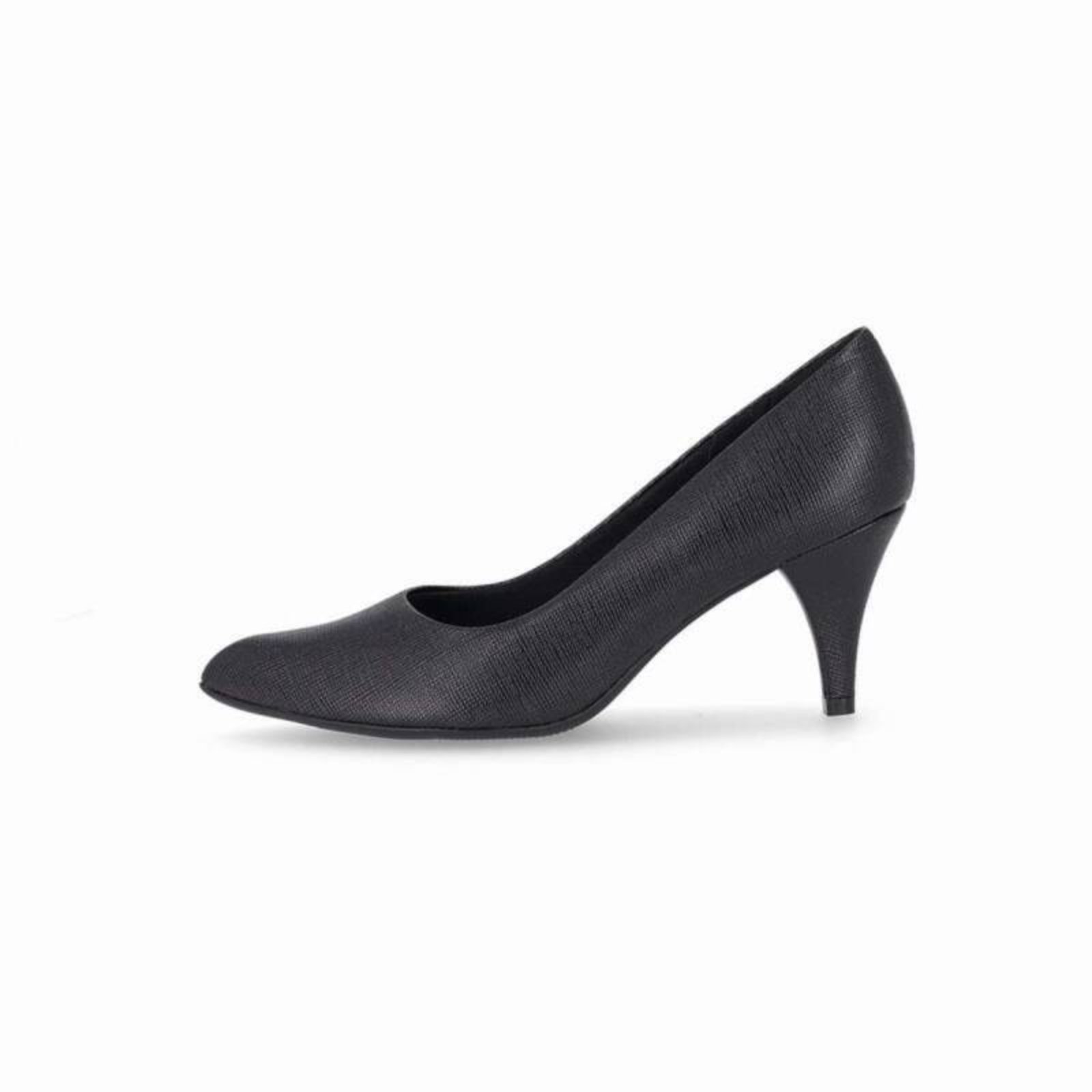 Vista 3 Scarpin Piccadilly Salto Alto - Feminino preto Piccadilly preto