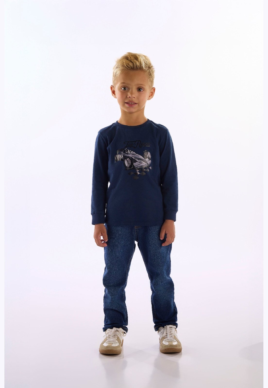 Infantil - Camiseta Manga Longa Top Racer Up Baby Verde
