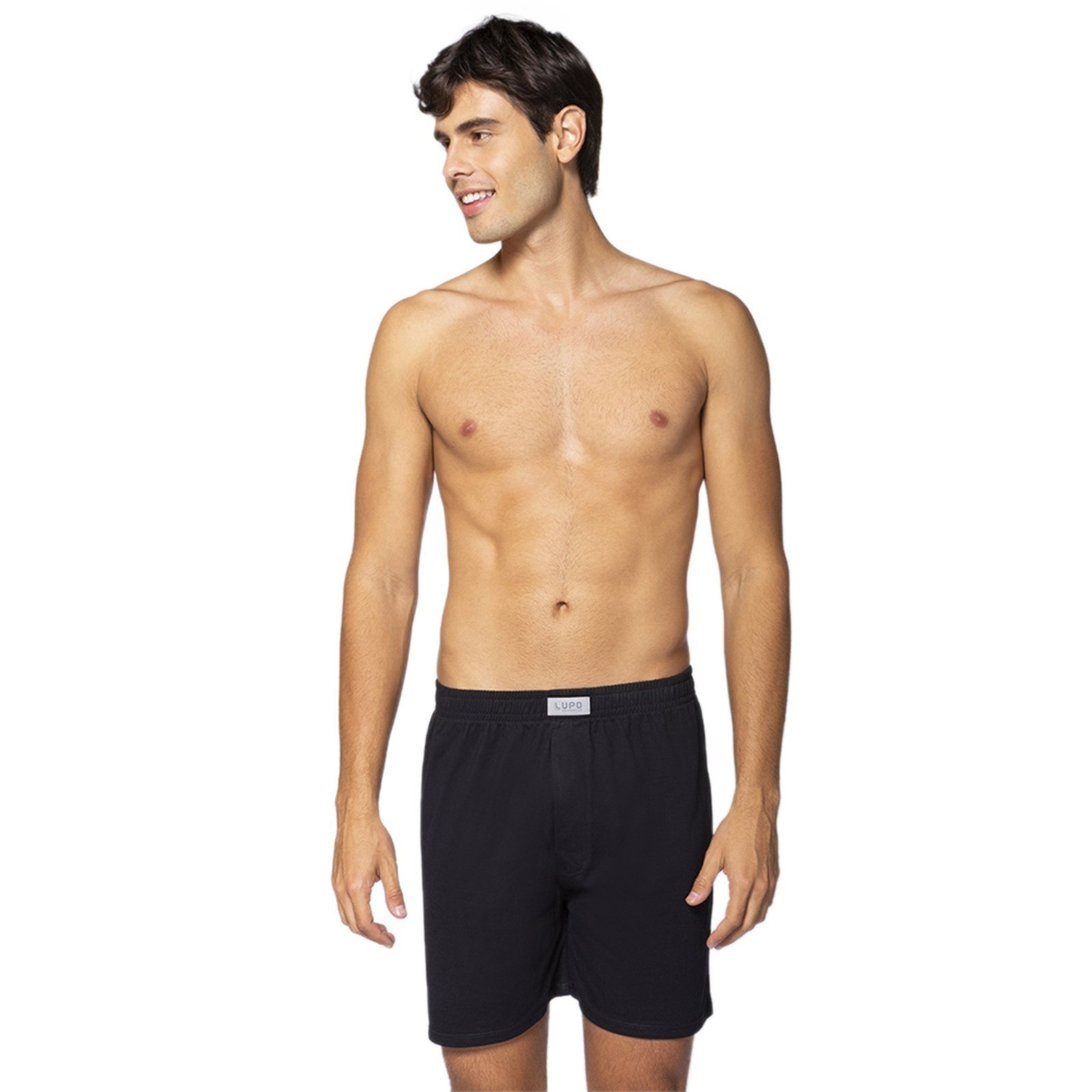 Cueca Samba Canção De Malha Lupo Masculino 18611 Preto