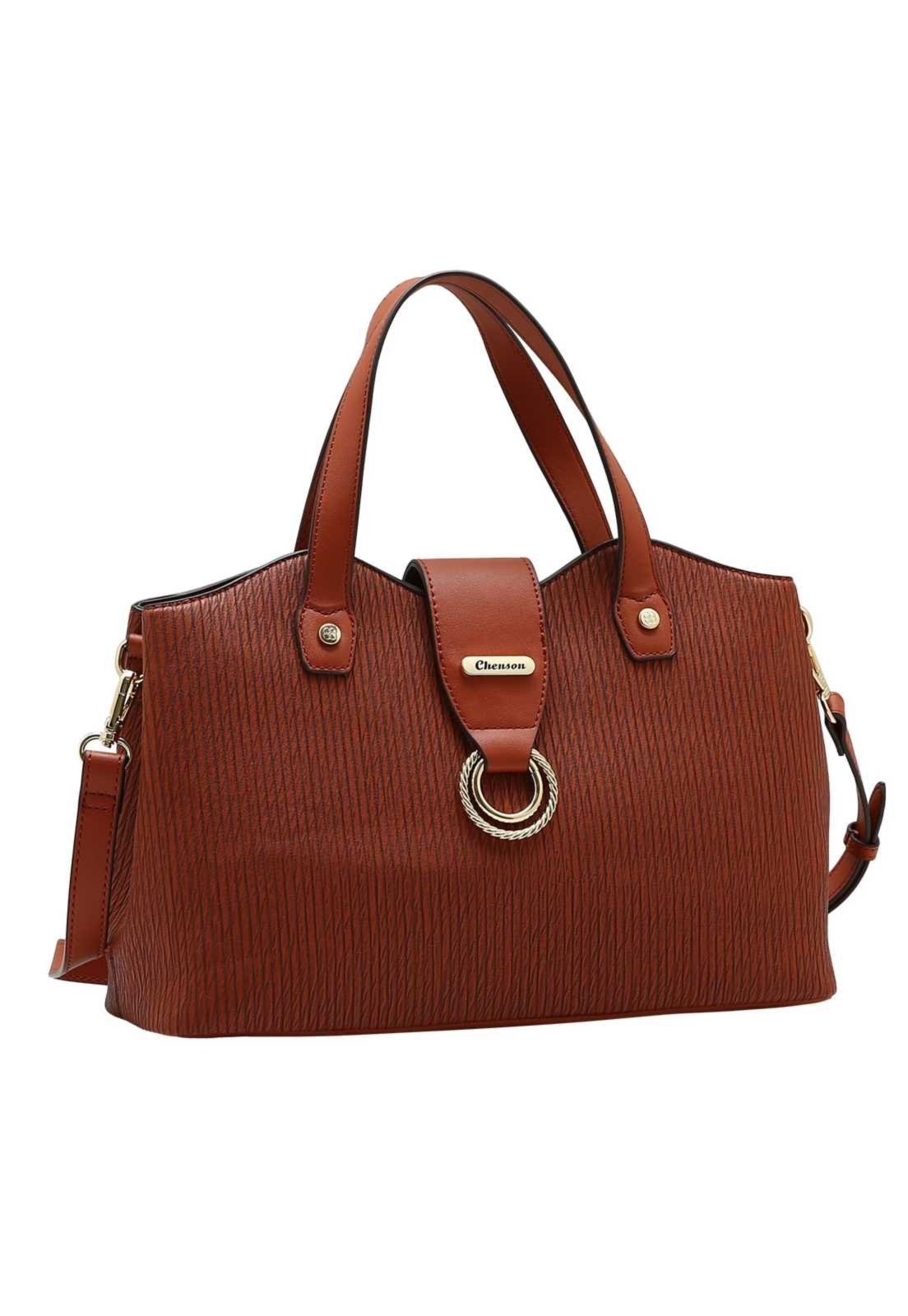 Bolsa Feminina Chenson Mão Casual Chic 3485904 Café