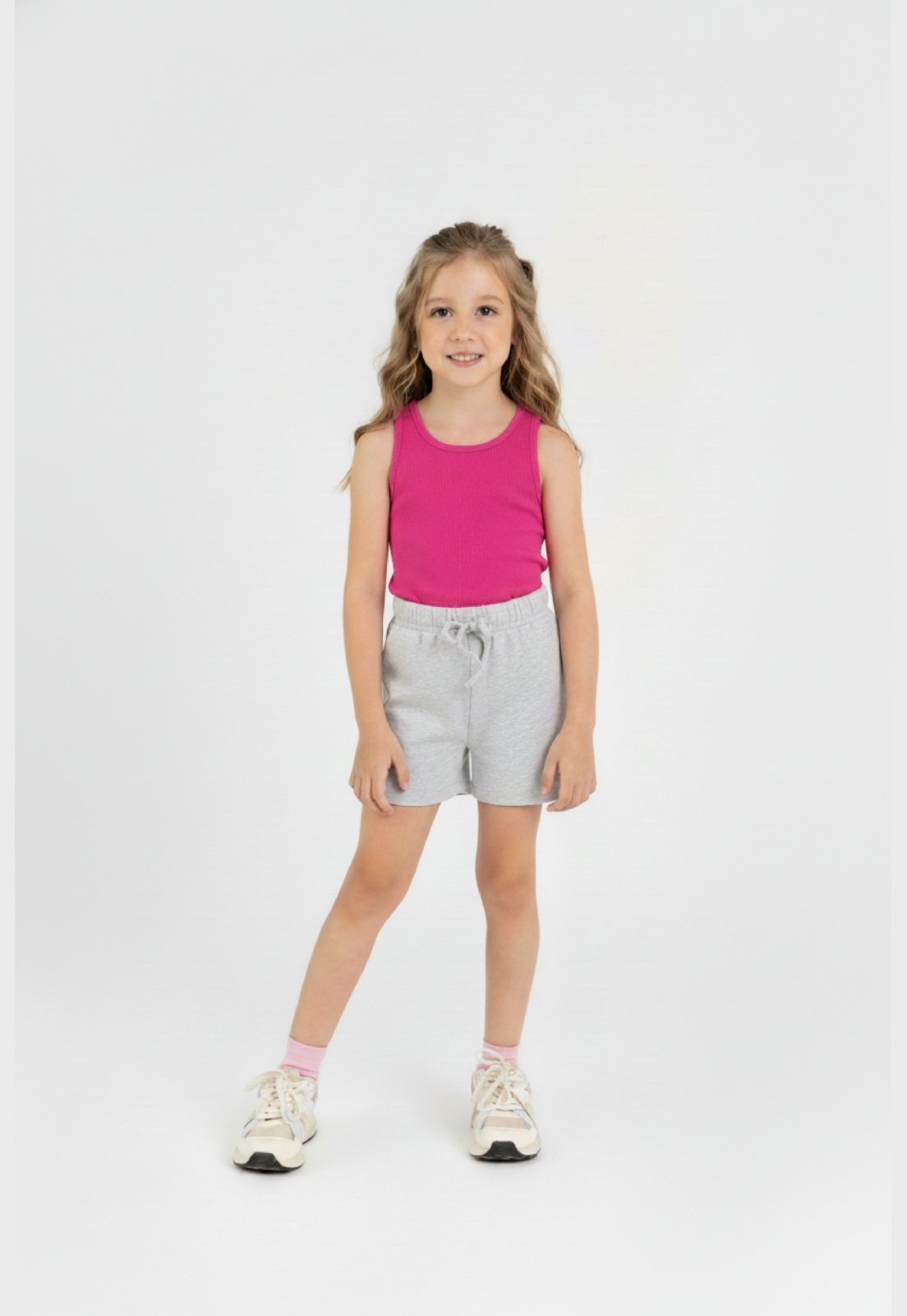 Infantil - Regata em Ribana Guloseima Pink