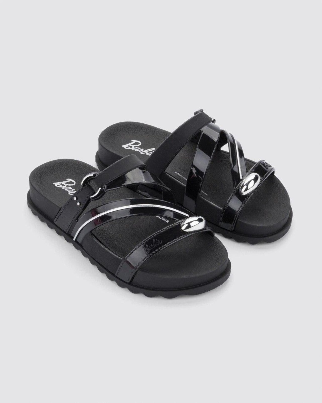 Infantil - Chinelo Slide Grendene Barbie Deluxe Preto