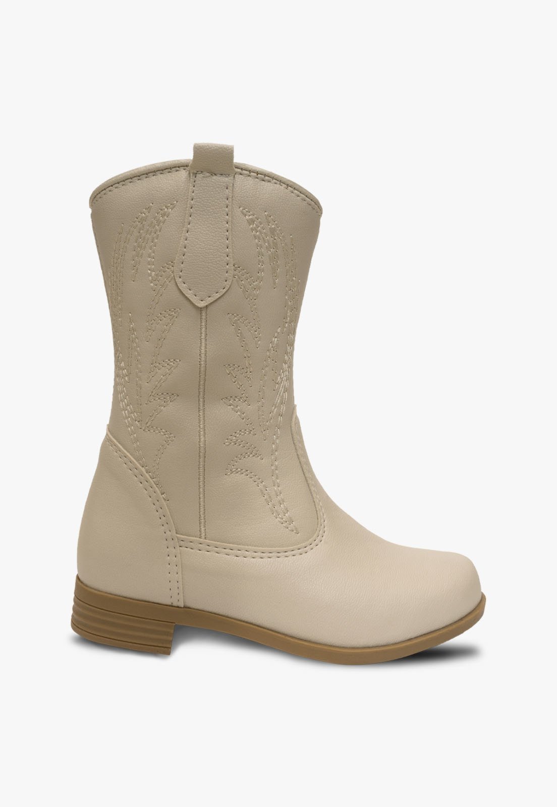 Vista 3 Infantil - Bota Texana Pópidi Menina Off White off-white white Pópidí off-white white