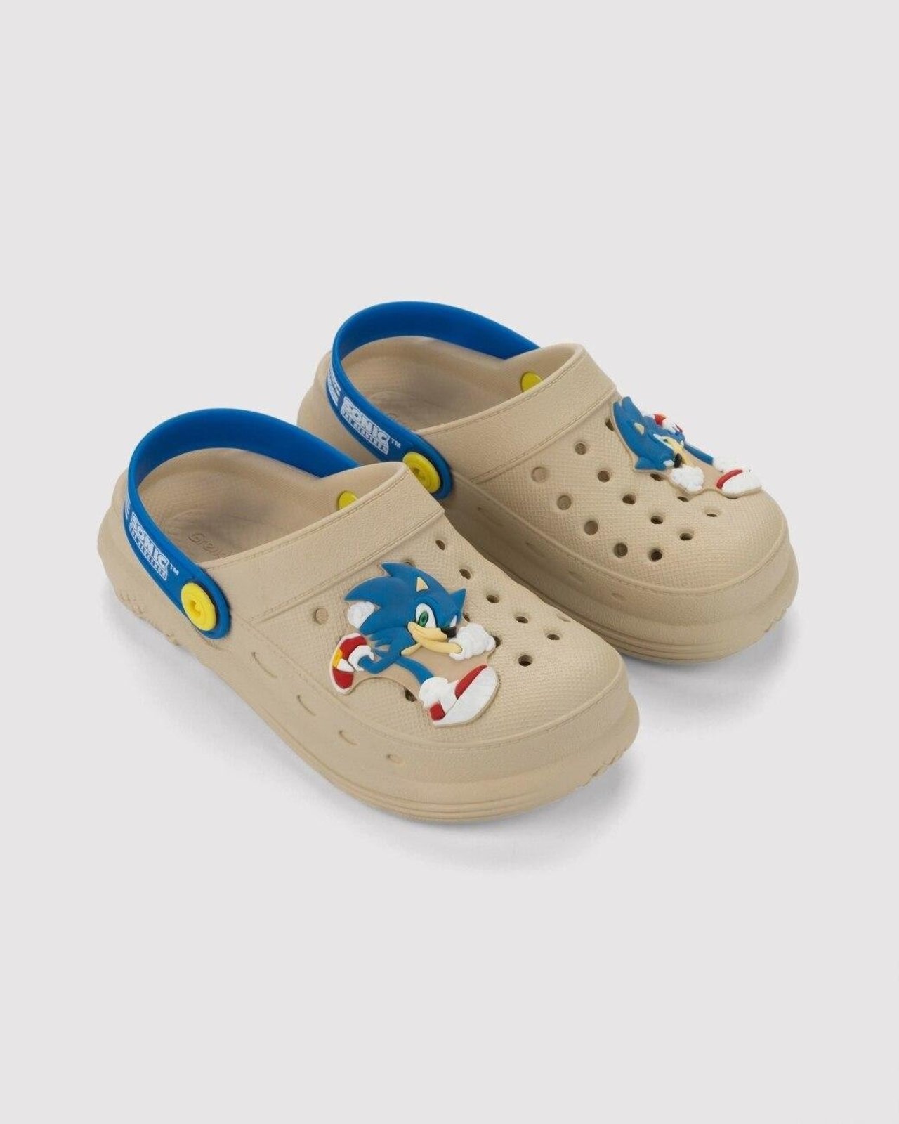 Infantil - Sandália Babuche Grendene Sonic New Step Bege
