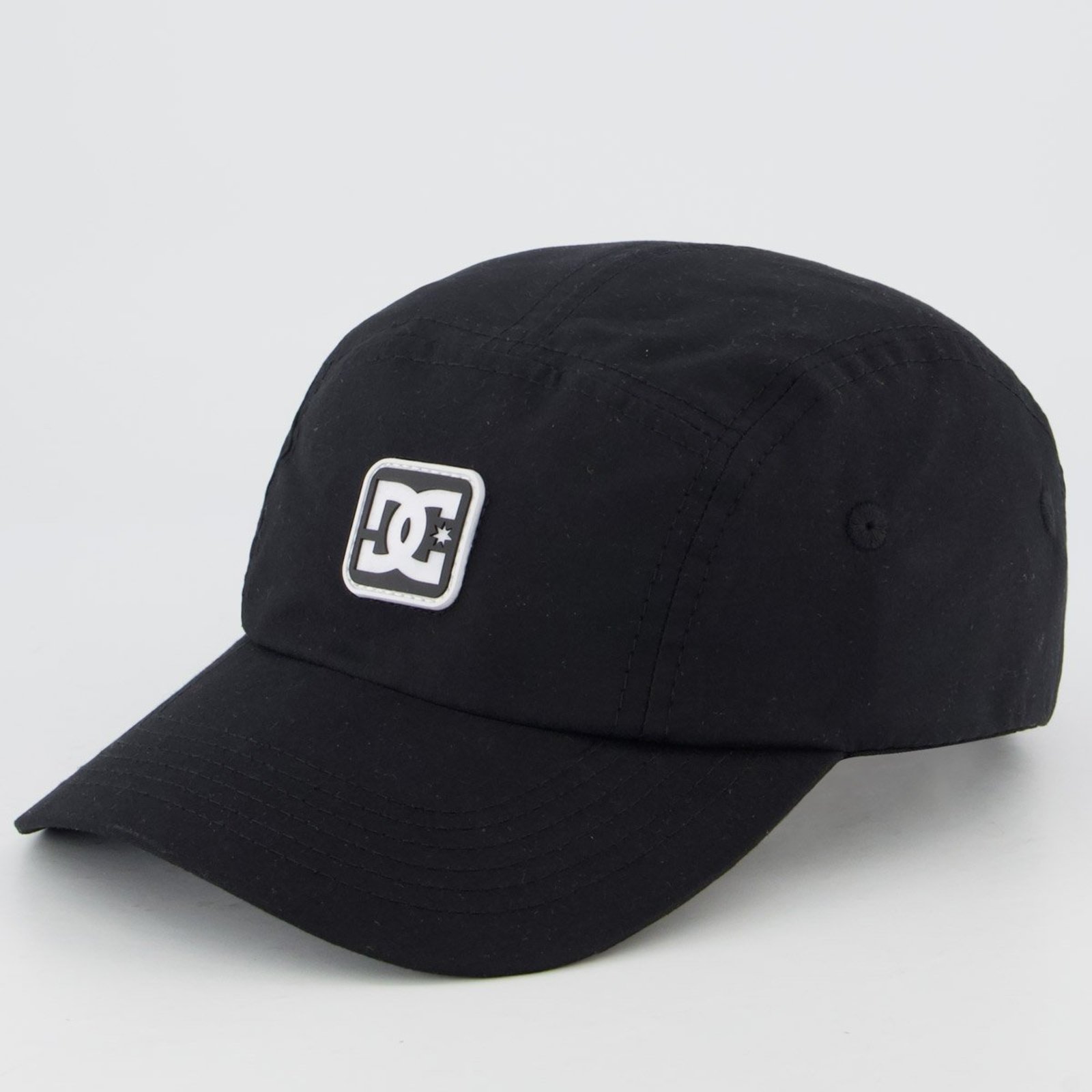Boné DC Rubber Star Preto e Branco