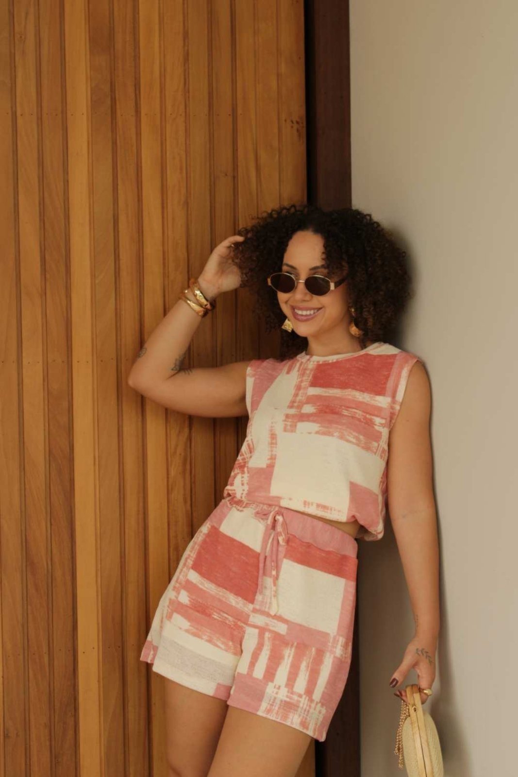 Blusa Vanibele Tricot Rosa