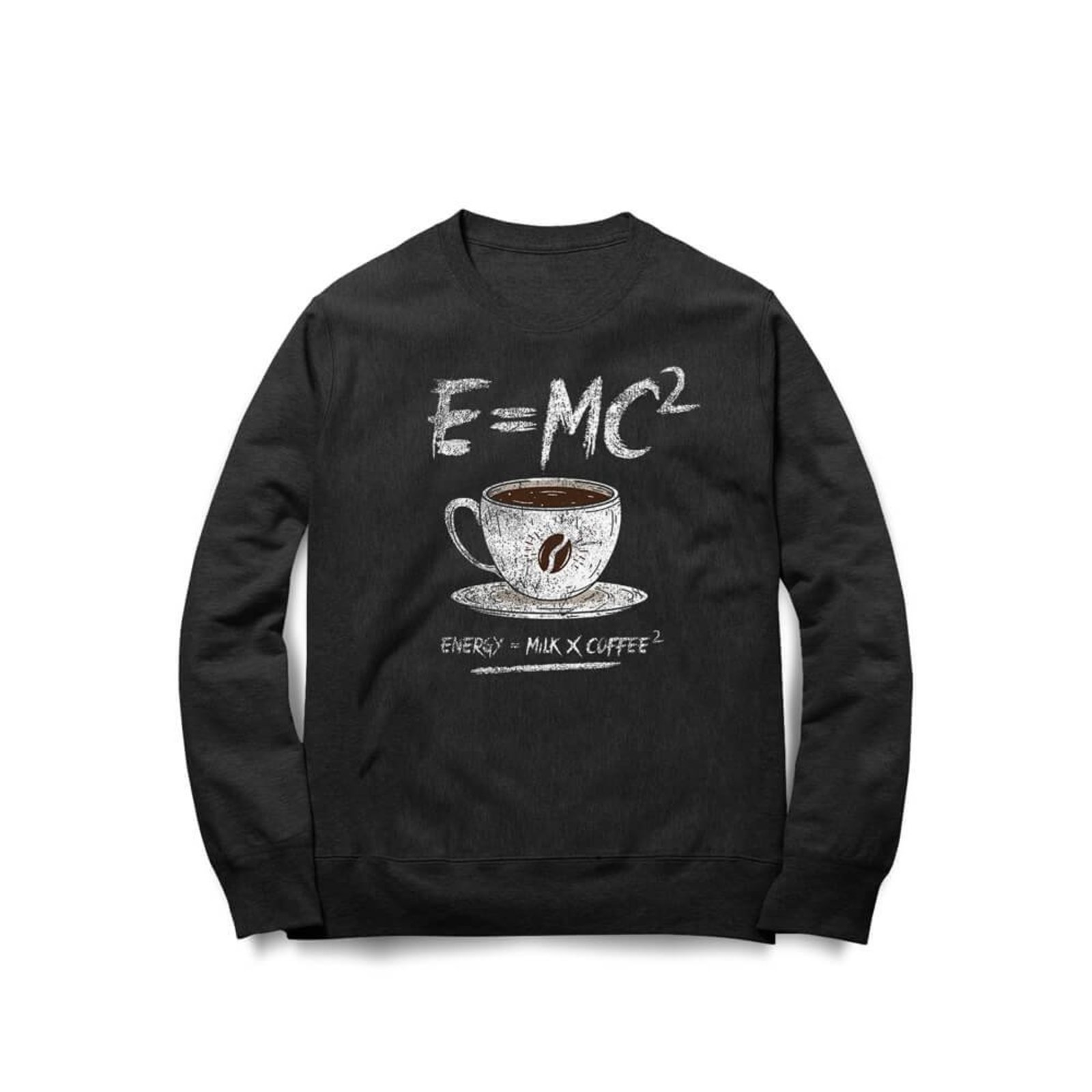 Moletom Coffee Energy Formula - Preto - Casual - Studio Geek