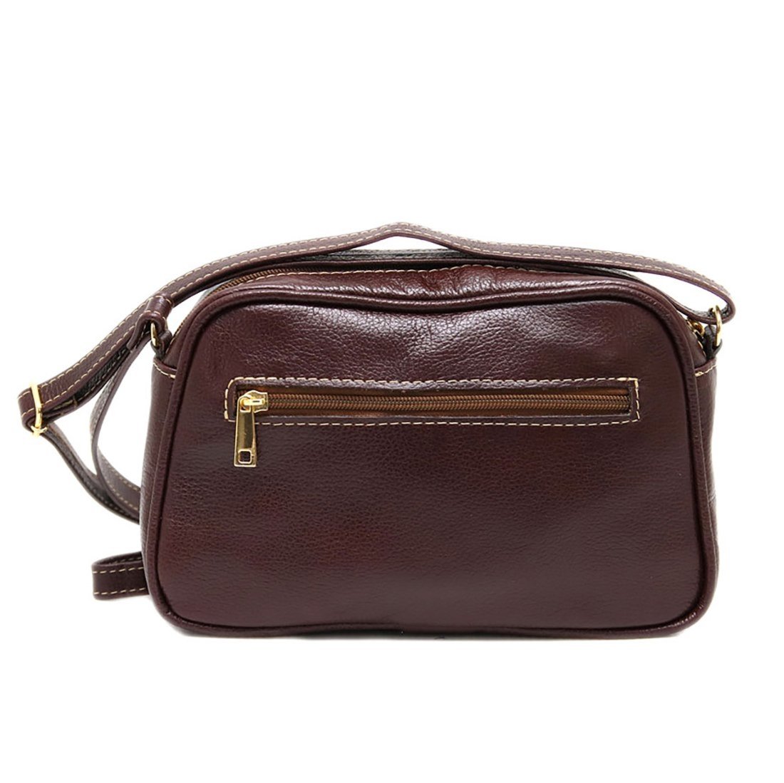 Bolsa SN Couros Romênia Marrom
