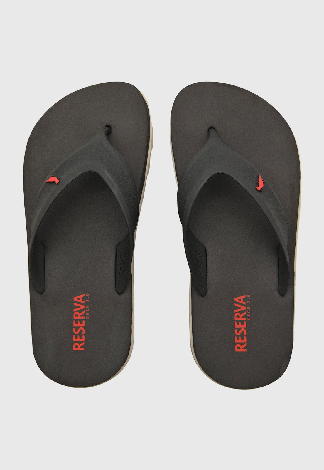 Chinelo Masculino Reserva Logo Preto