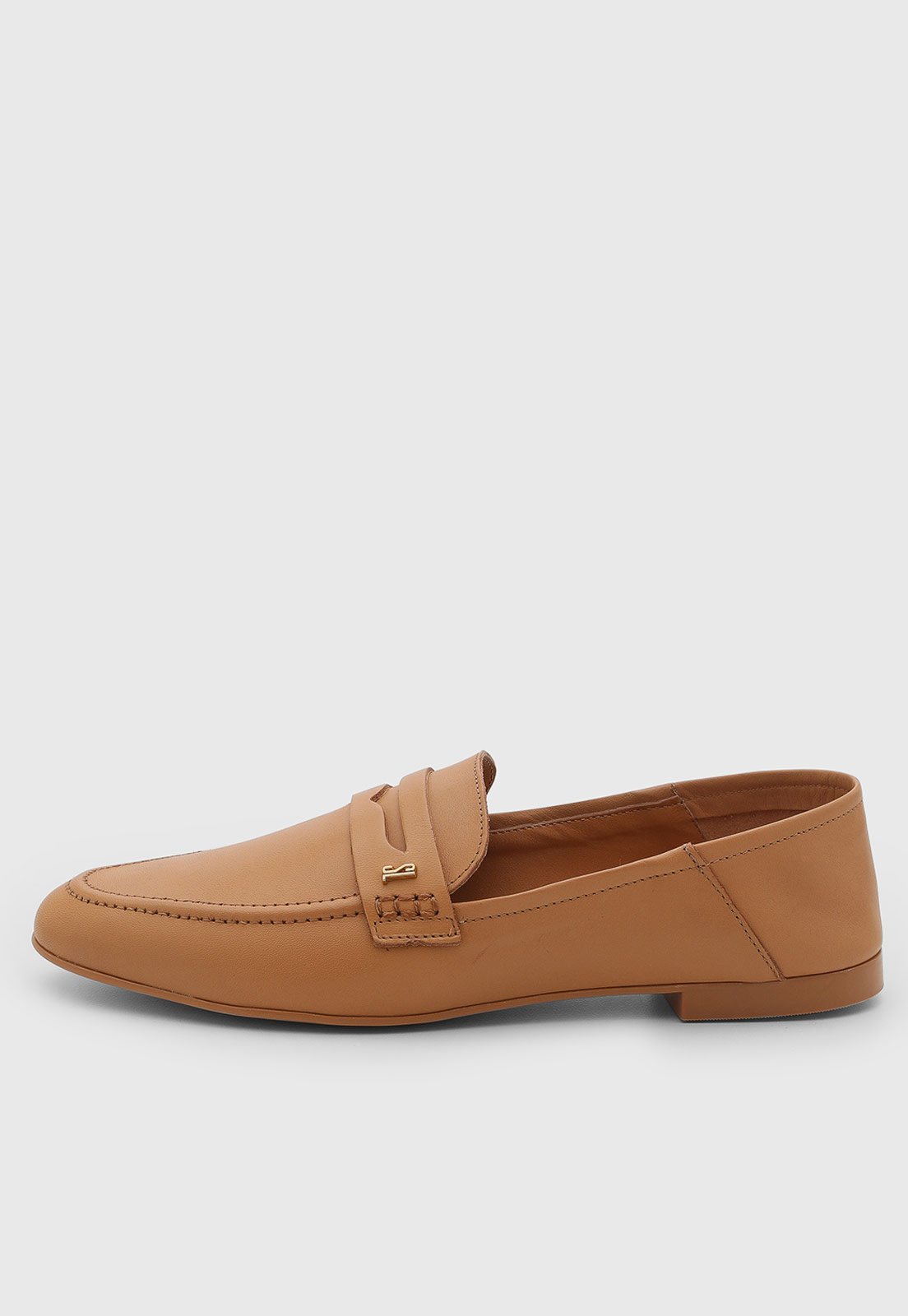 Mocassim Feminino Santa Lolla Couro Caramelo