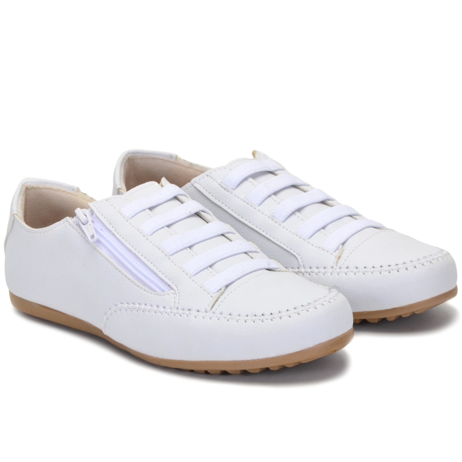 Vista 2 Tênis Mocatenis Calçado Feminino Confort 1518 Footworks branco Footworks branco