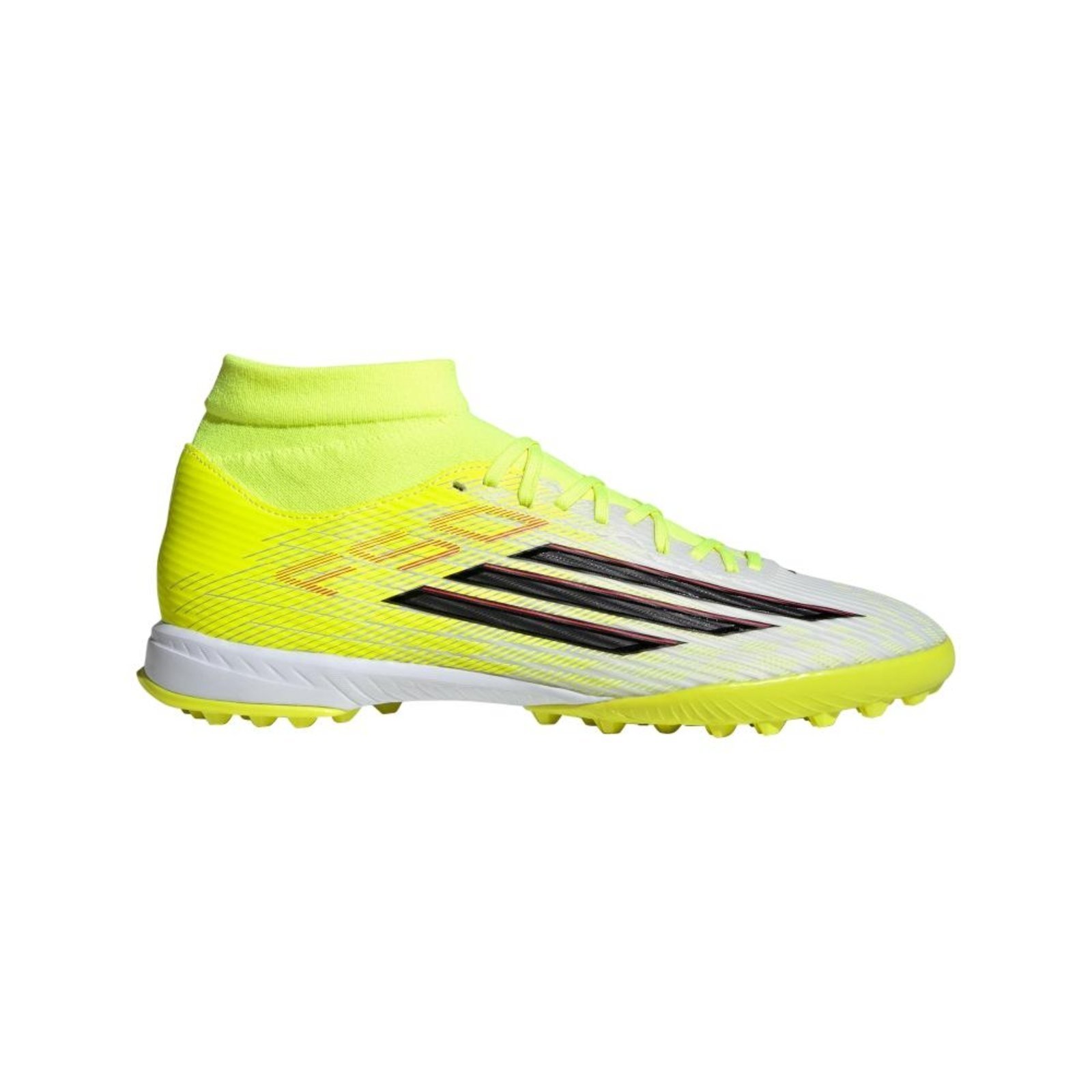 Vista 2 Chuteira Society Cano Alto F50 LEAGUE adidas Performance amarelo adidas performance amarelo