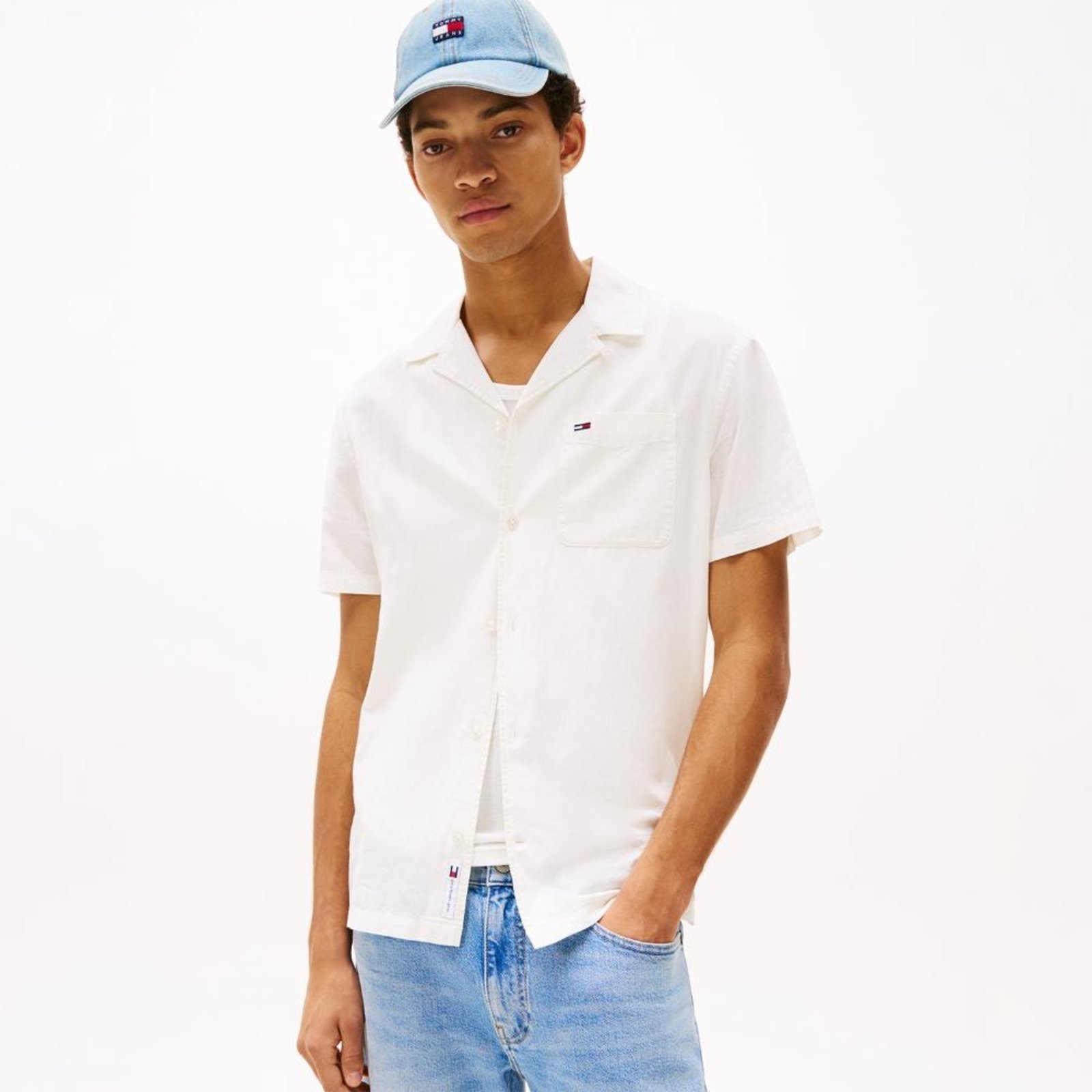 Camisa Camp Manga Curta Tommy Jeans – EEG