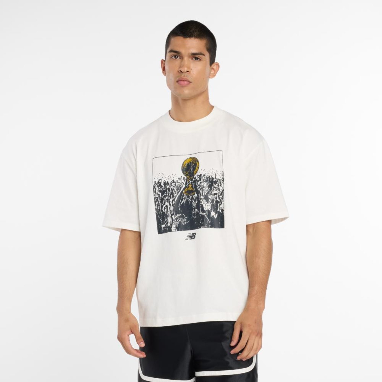 Vista 2 Camiseta Nb Hoops Championship Masculina New Balance incolor New Balance incolor