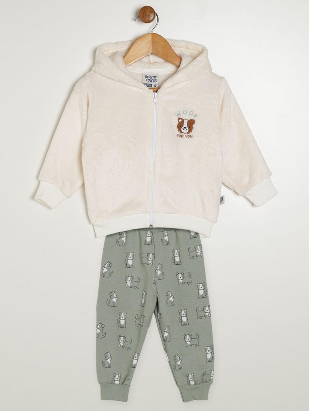 Infantil - Conjunto Longo Para - BRANCO