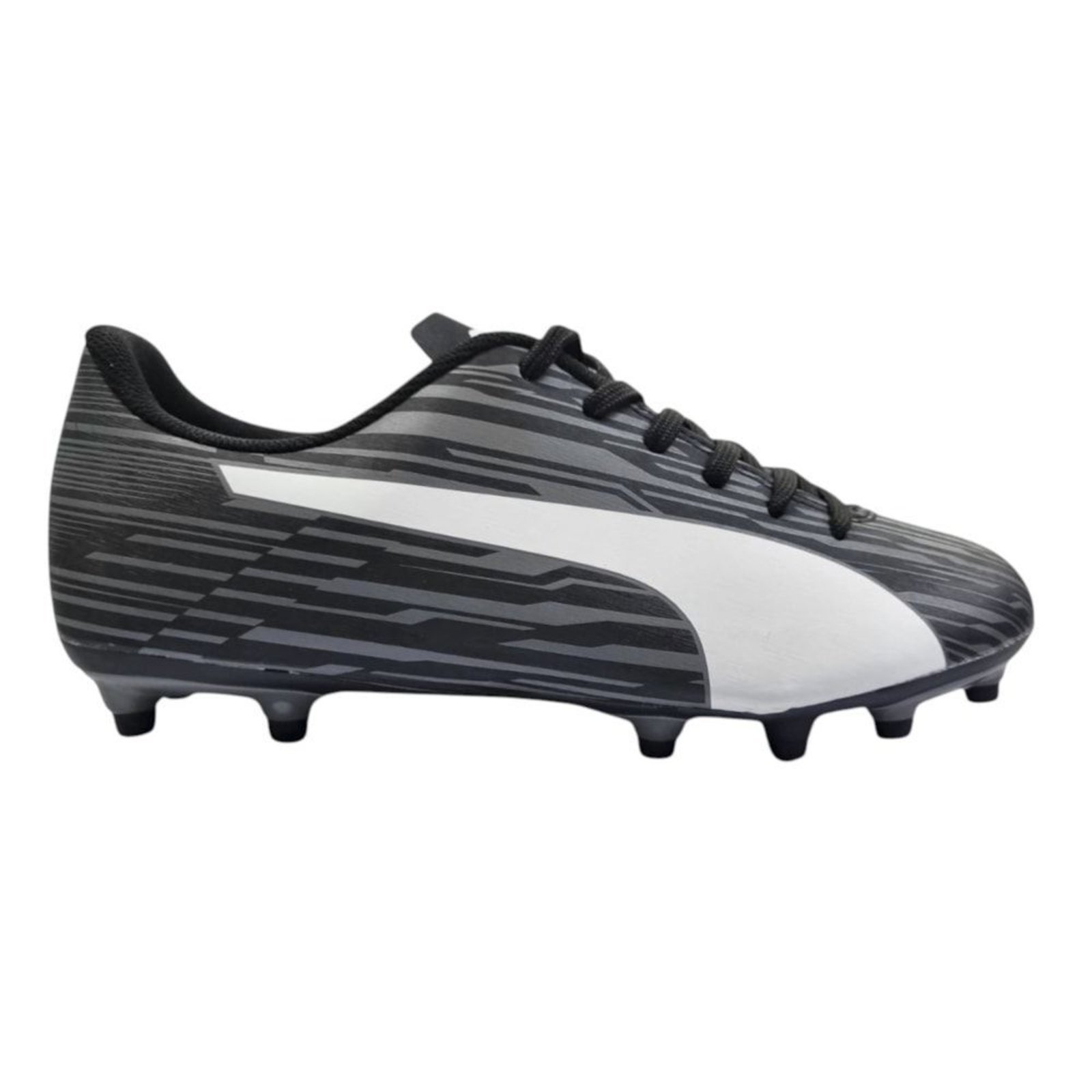 Chuteira Campo Puma Rapido III FG/AG BDP - Preto - puma