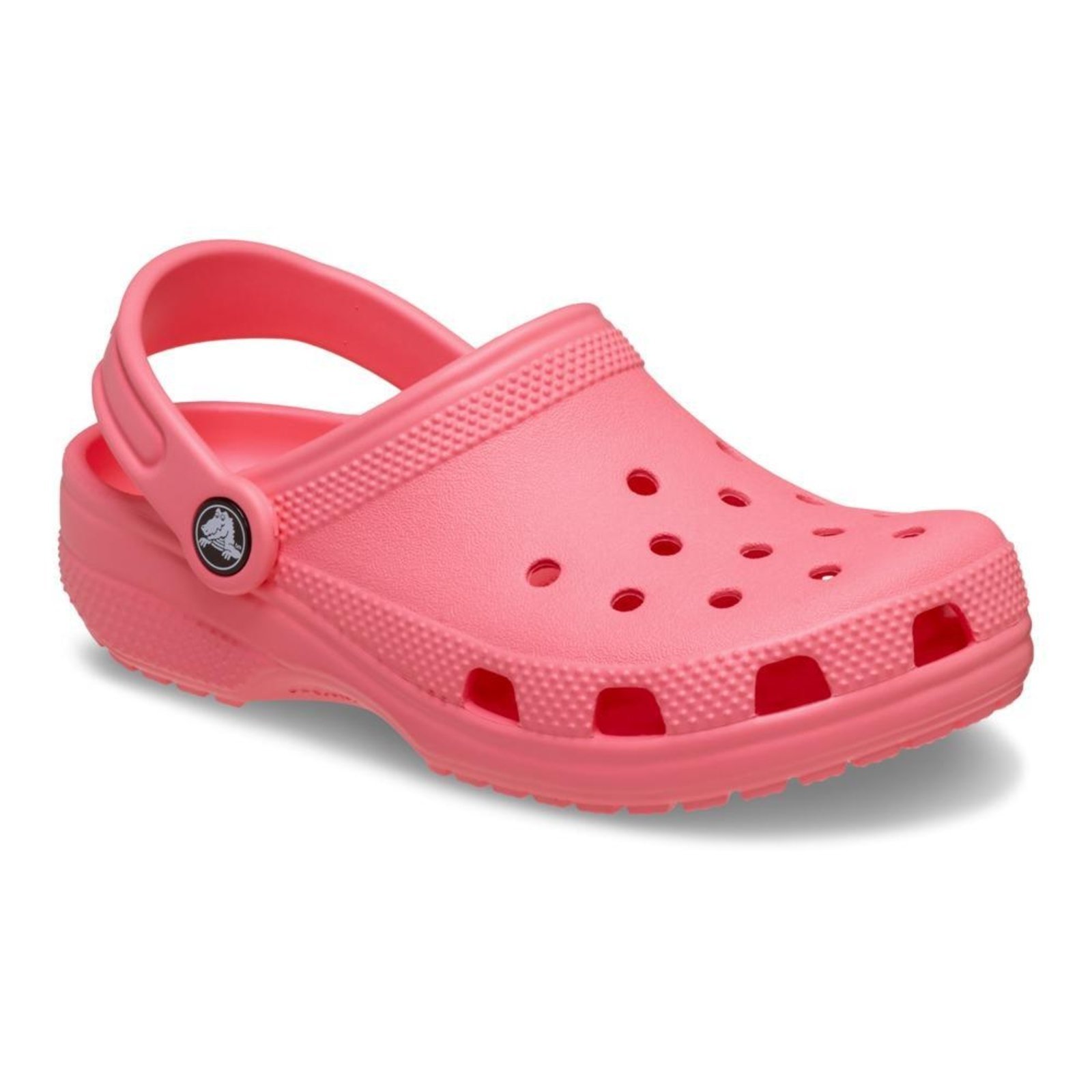 Vista 3 Infantil - Sandália Crocs Classic Clog K Guava rosa Crocs rosa
