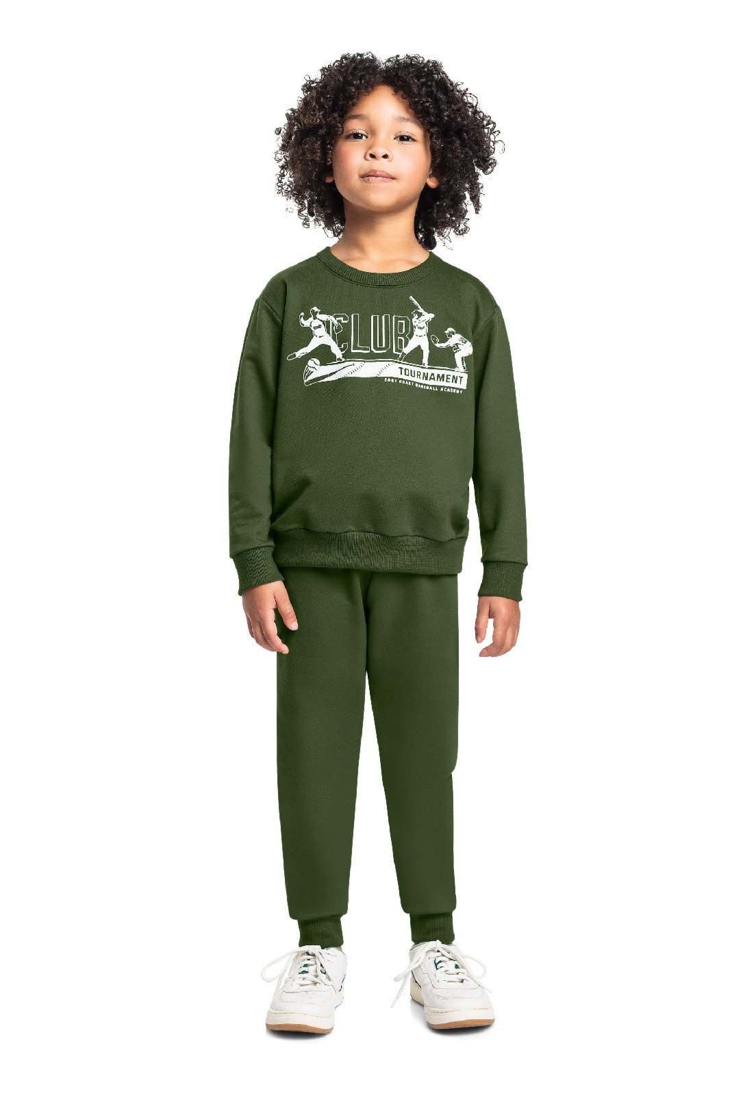 Infantil - Conjunto Blusão Club Classic Calça Bee Loop Preto