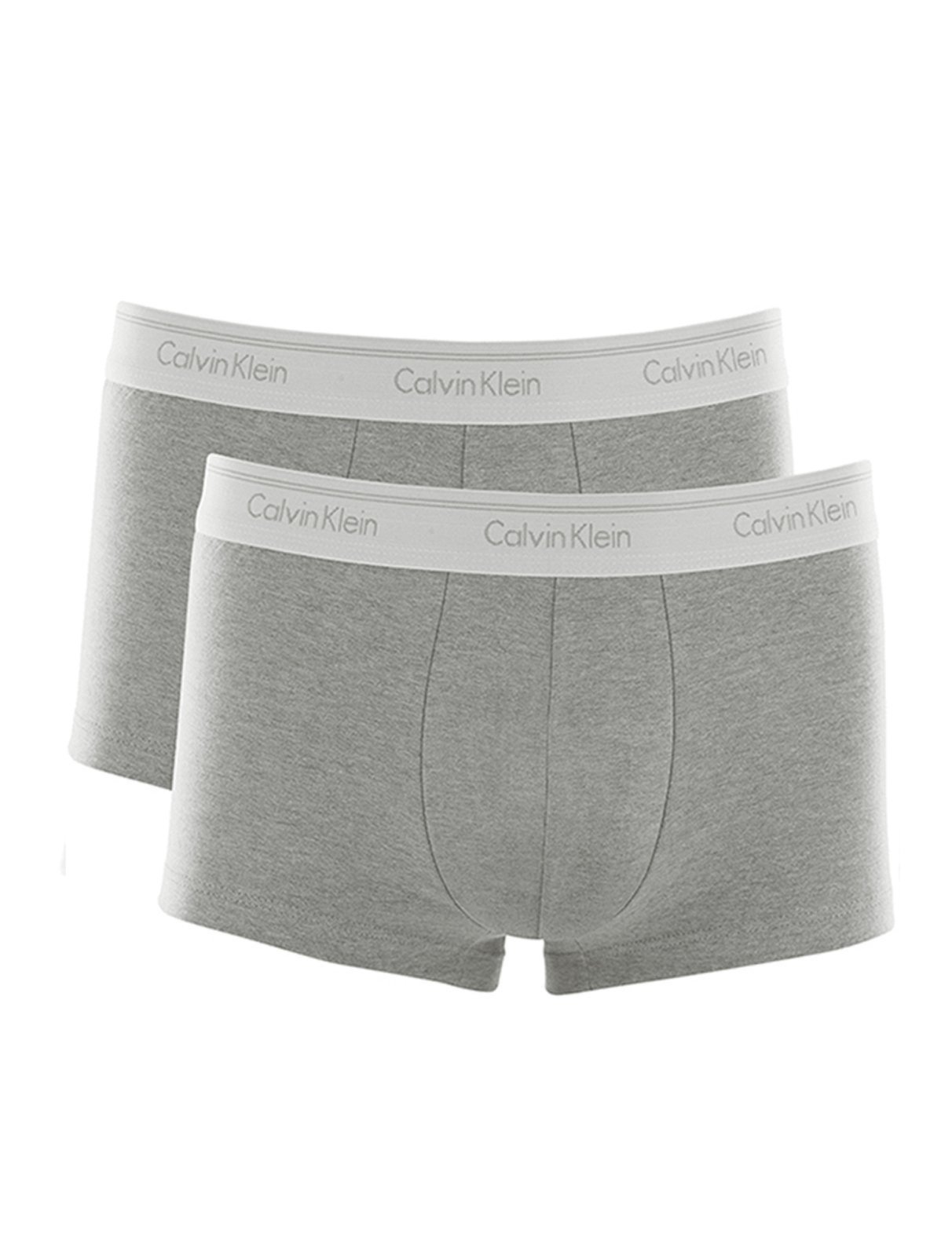 Cueca Calvin Klein Low Rise Trunk Cinza C11.02 CZ05 Pack 2UN