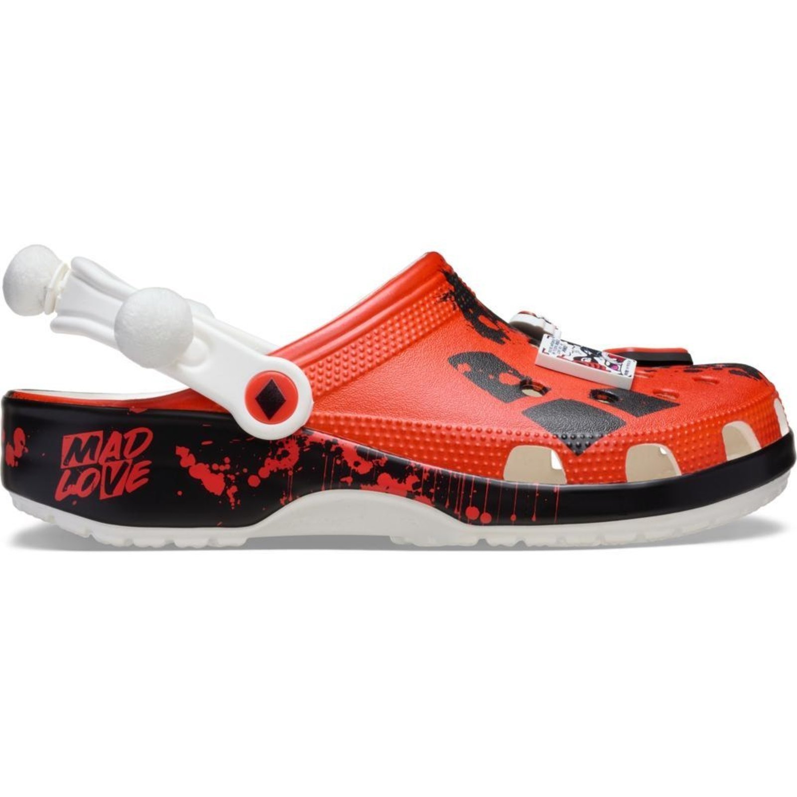 Sandália Crocs Harley Quinn Classic Clog Multi Multicolorido