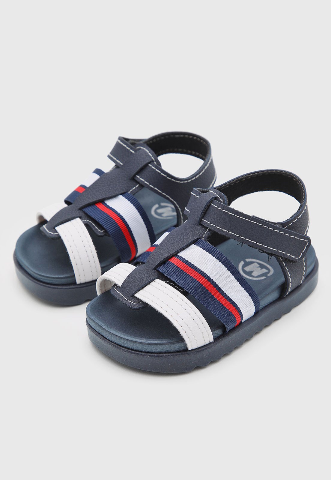 Infantil - Sandália Molekinho Tiras Azul Marinho