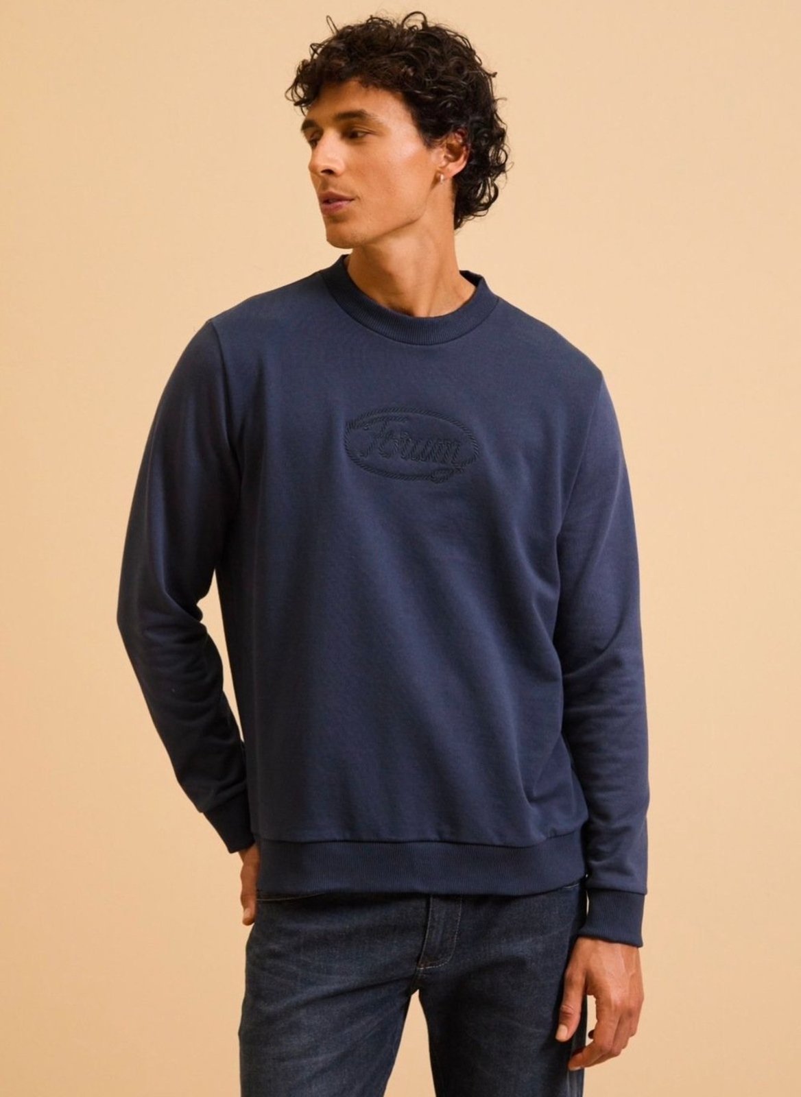 Blusão Moletom Masculino New Comfort Forum Azul Olympic