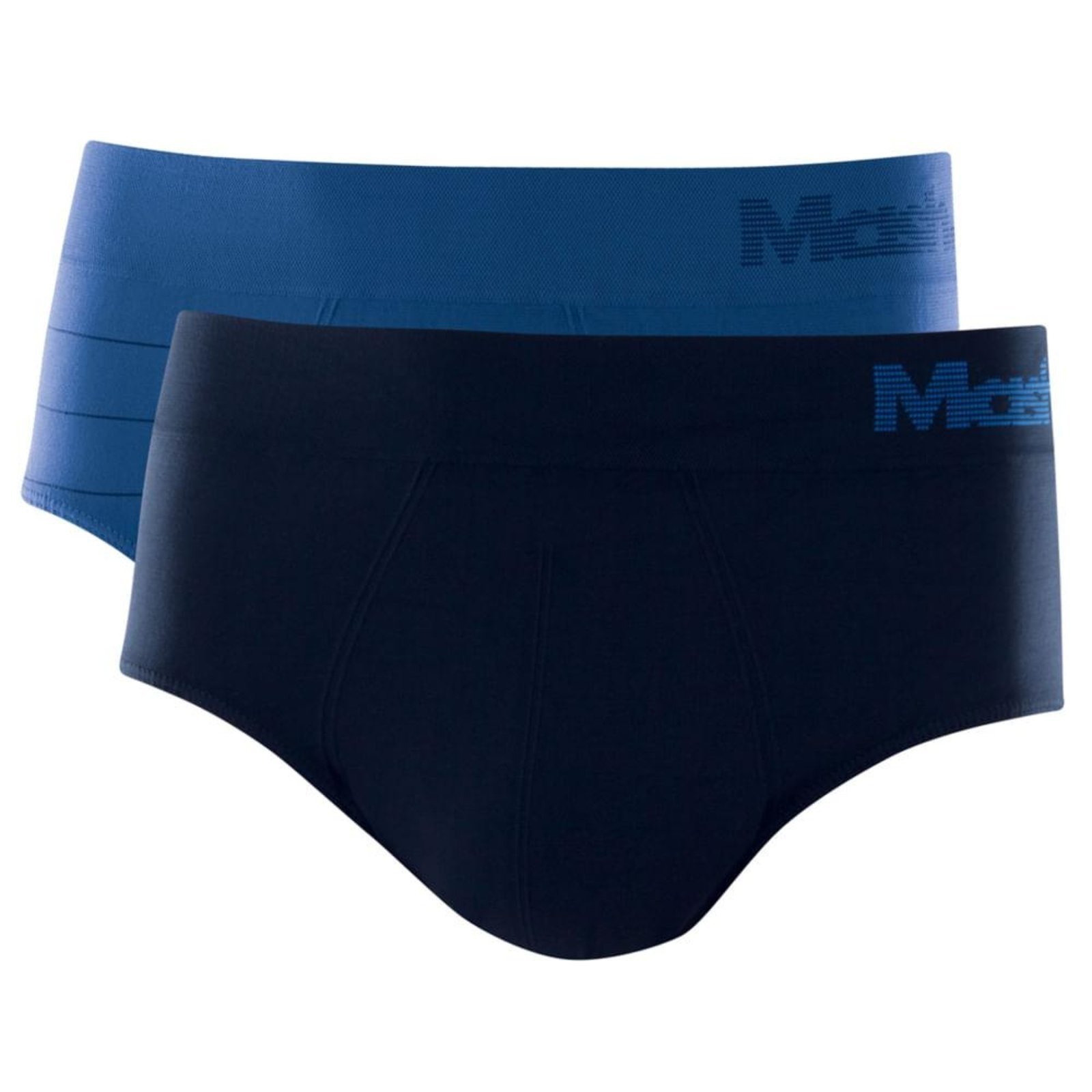 Kit 2 Cuecas Slip Mash Masculina Microfibra Preto M
