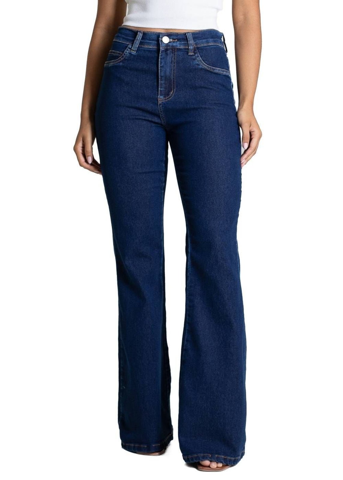 Calça Jeans Sawary Flare - 283255 - Azul - Sawary