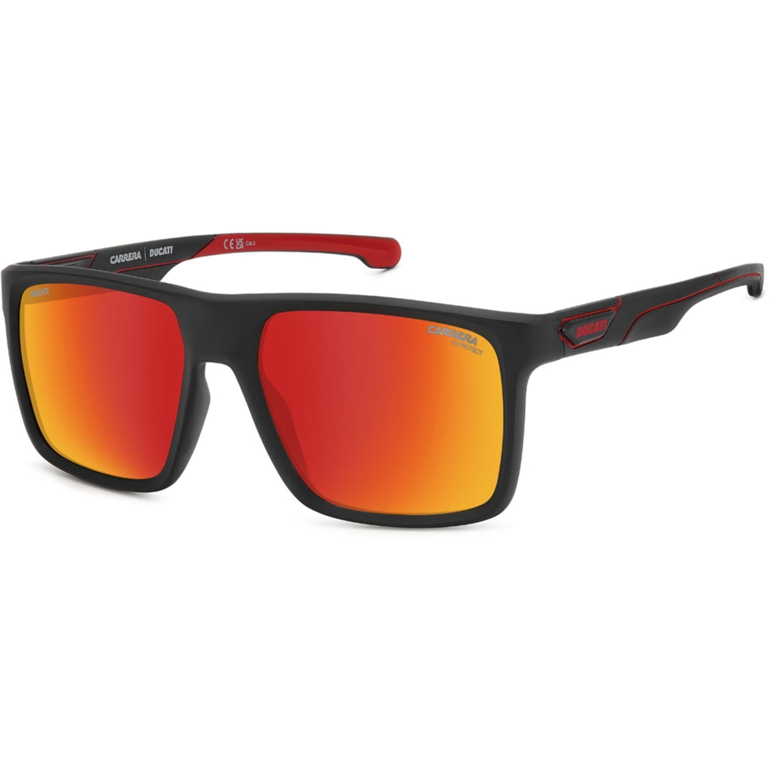 Vista 2 Óculos de Sol Carrera Ducati 049 S 003 57UZ Masculino preto Carrera preto