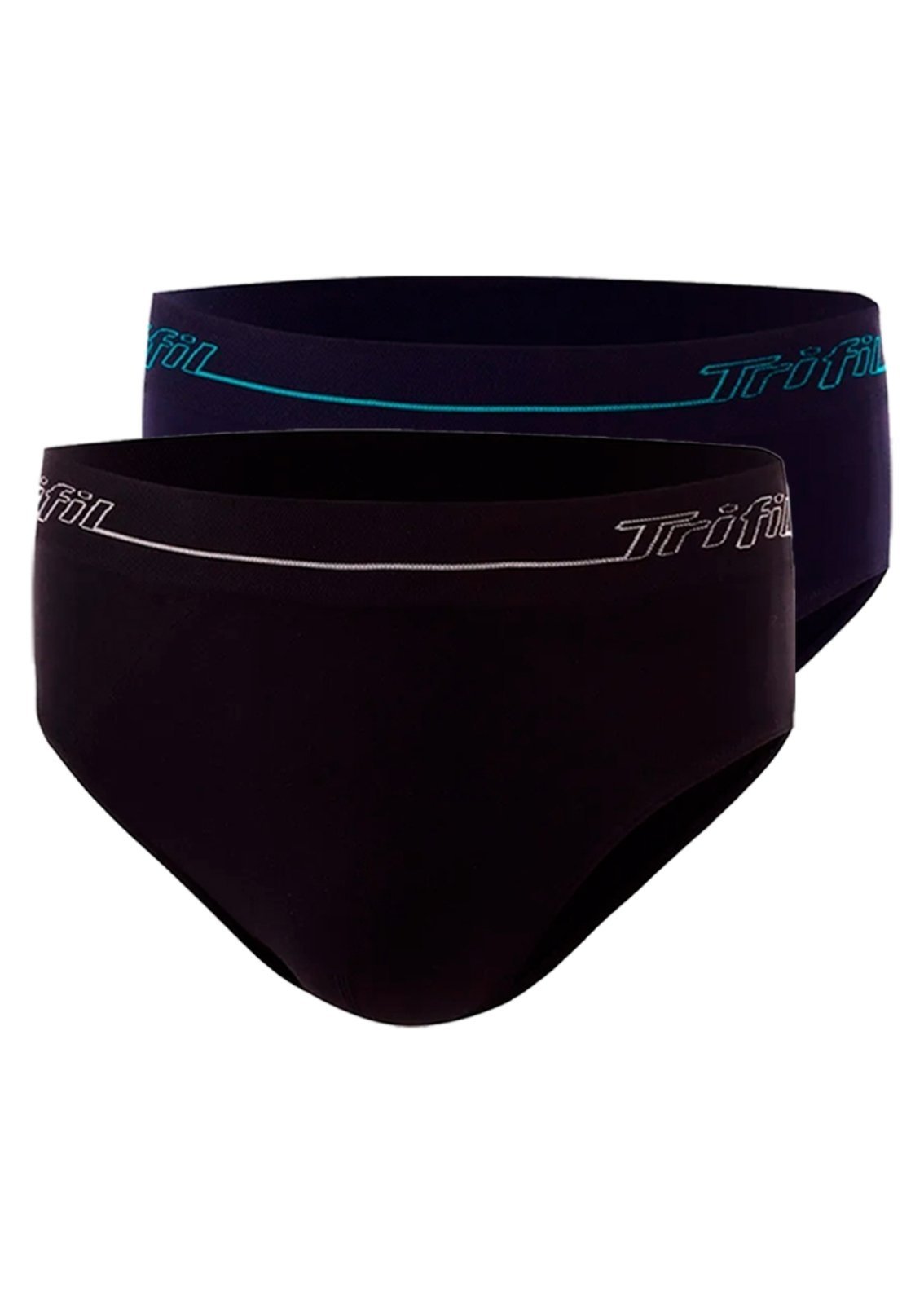 Kit com 2 Cuecas Slip Trifil 0543 Preto