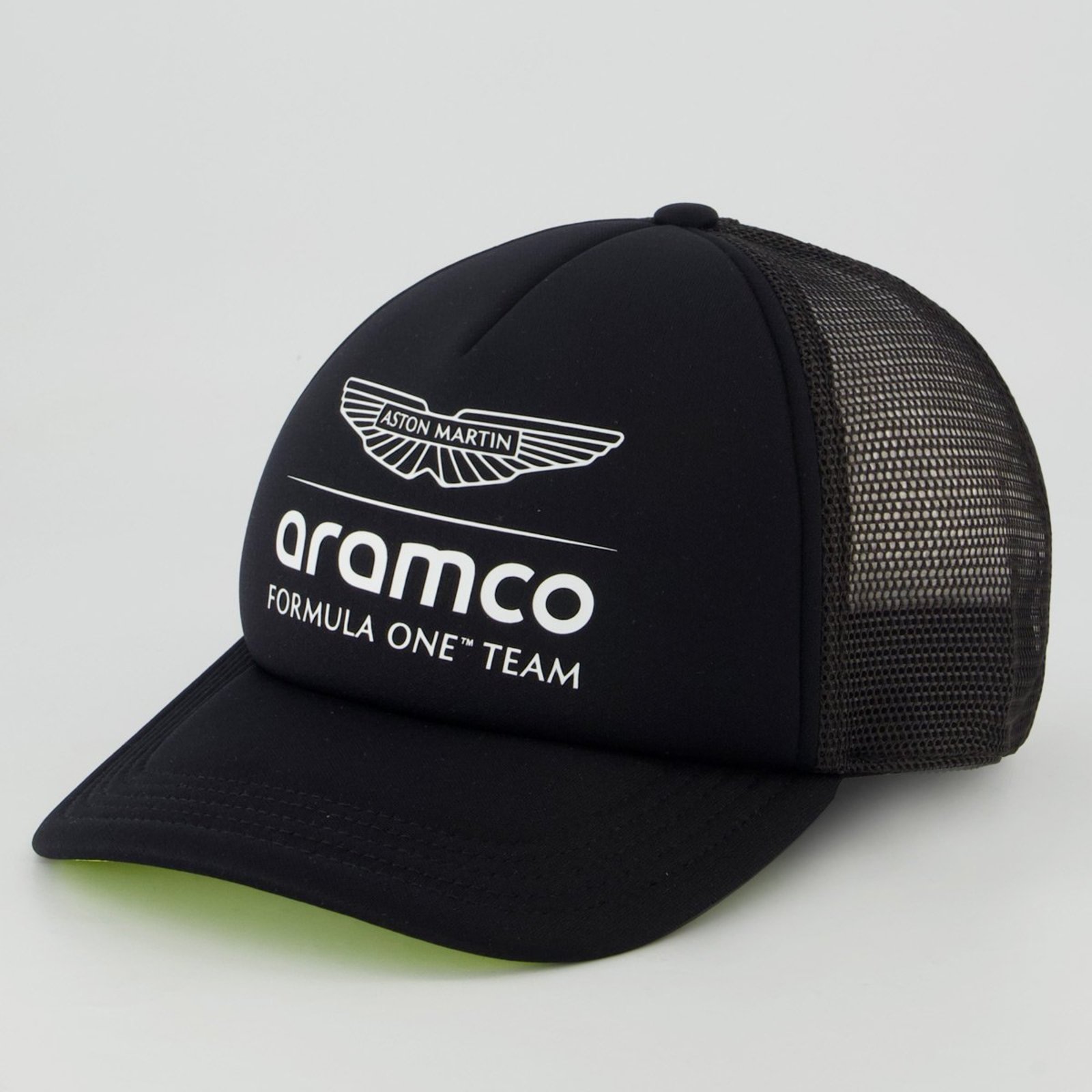 Boné Puma Aston Martin F1 Trucker Preto