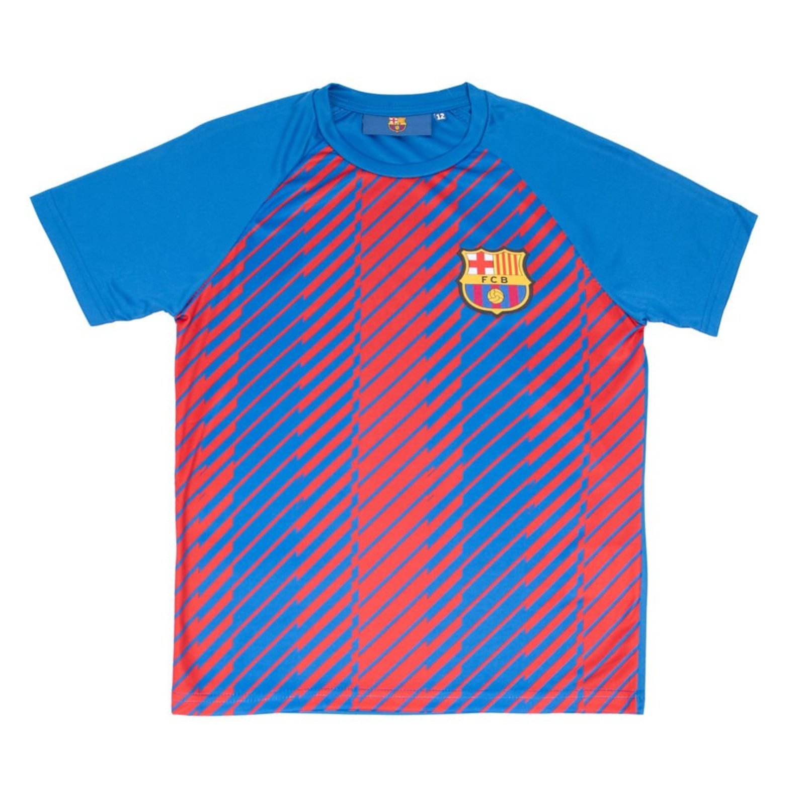 Infantil - Camiseta Balboa Barcelona Azul/Vermelho