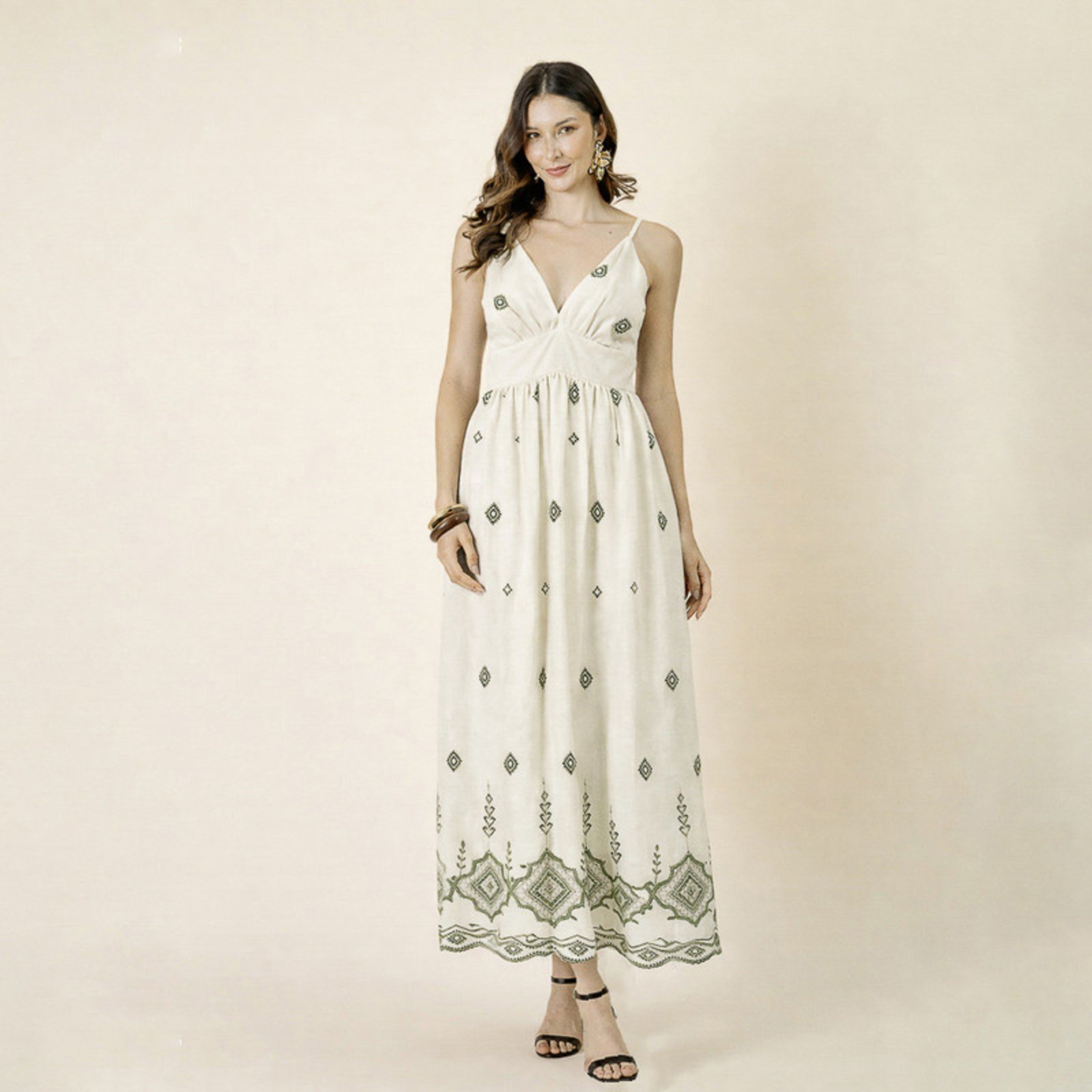 Vestido Auston Collins Verde