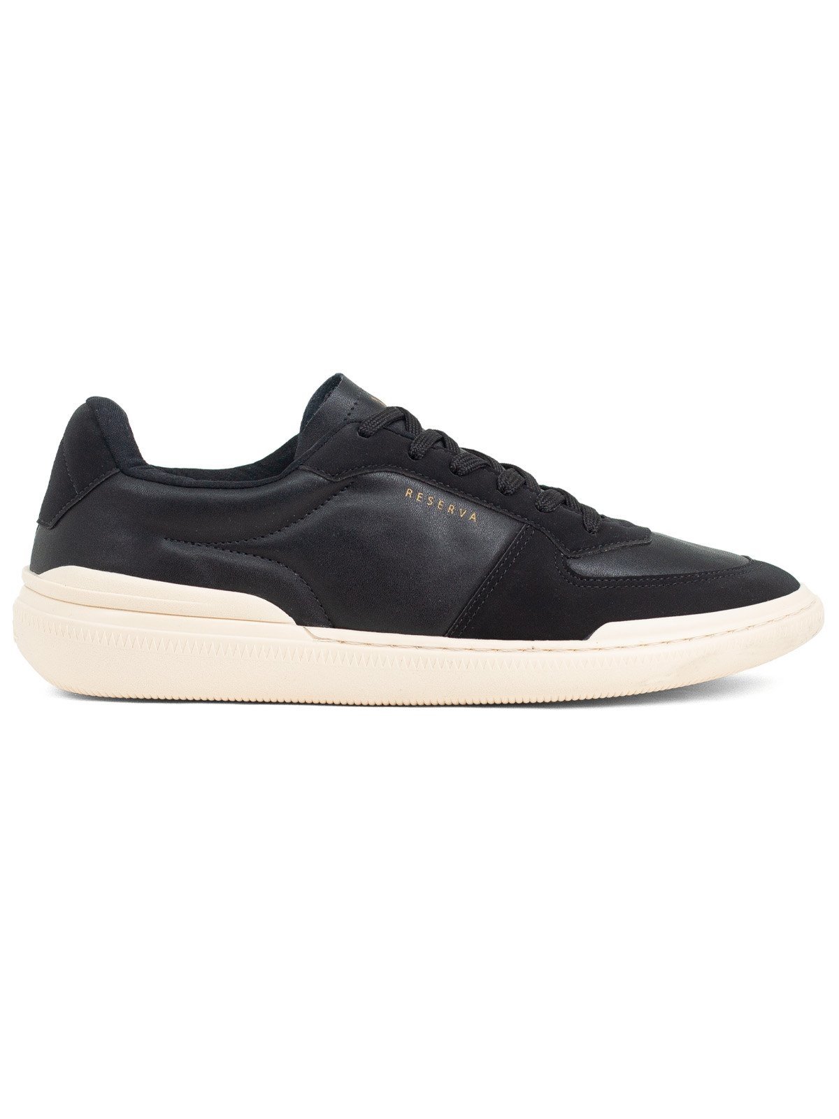 Tênis Masculino Reserva Go RSV Casual Horizon Confortável Cadarço Acolchoado Preto