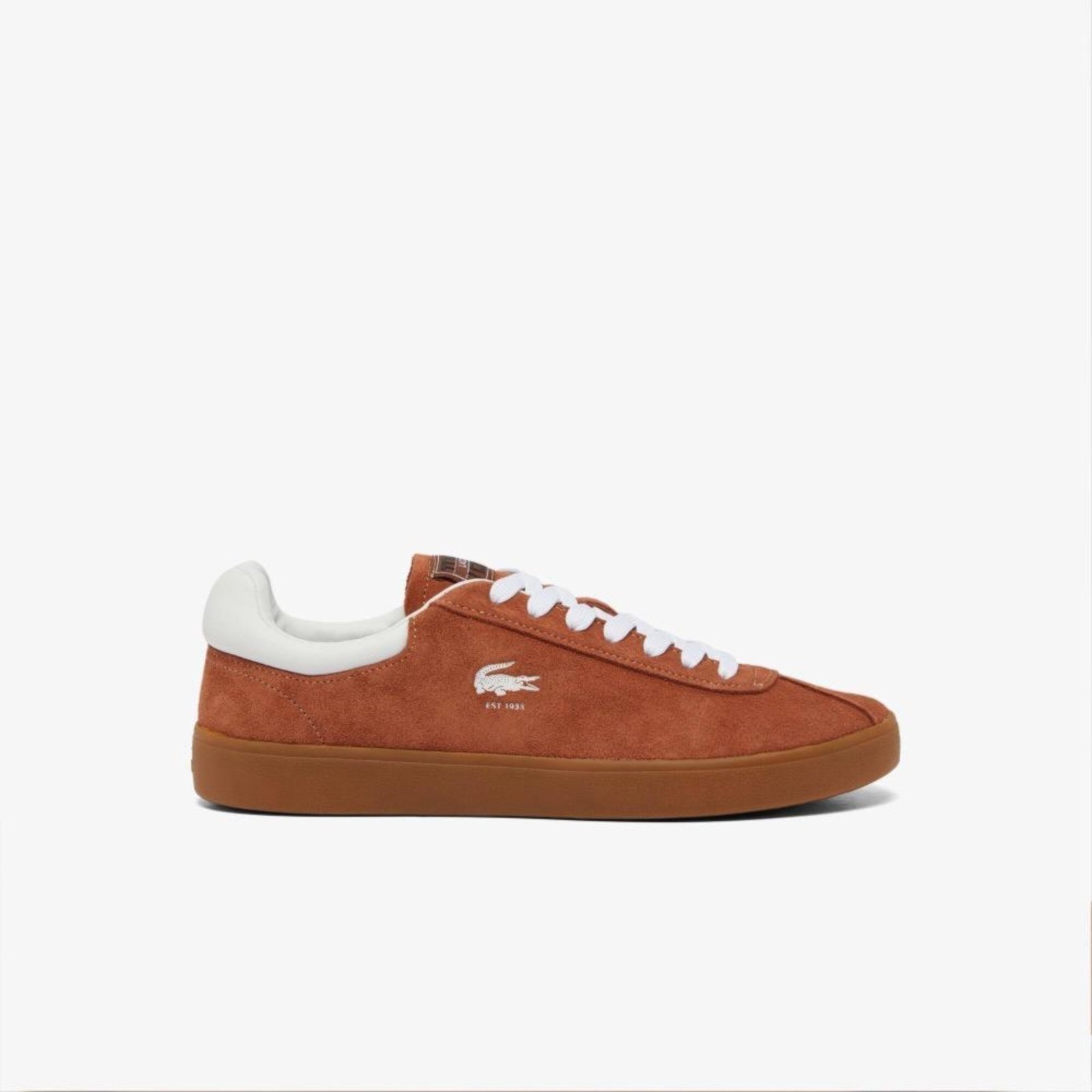 Tênis masculino Lacoste Baseshot Marrom