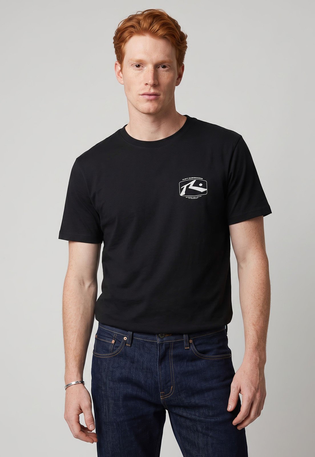 Camiseta Masculina Rusty Silk MC Lush Preta