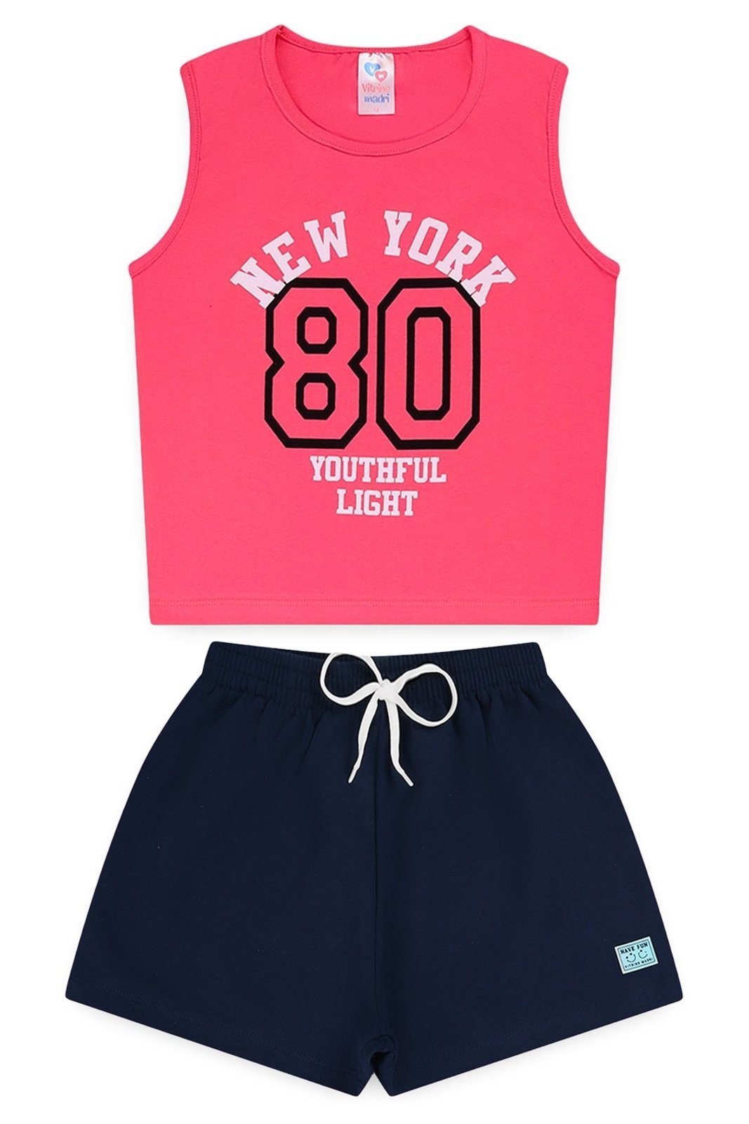 Infantil - Conjunto Juvenil Verão Feminino New York