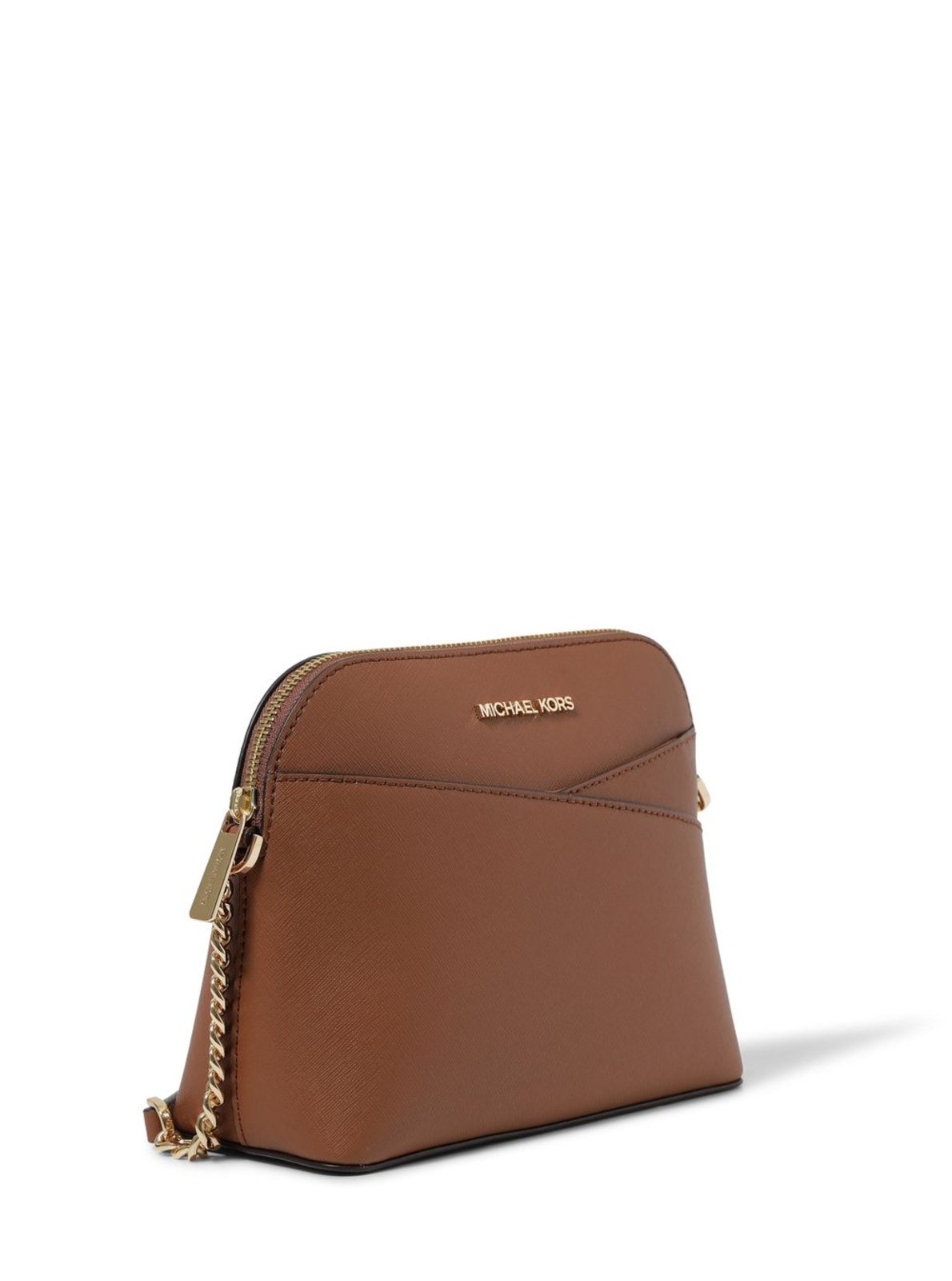 Vista 3 Bolsa Transversal Jet Set Média De Couro 35F1gtvc6t230 caramelo caramelo