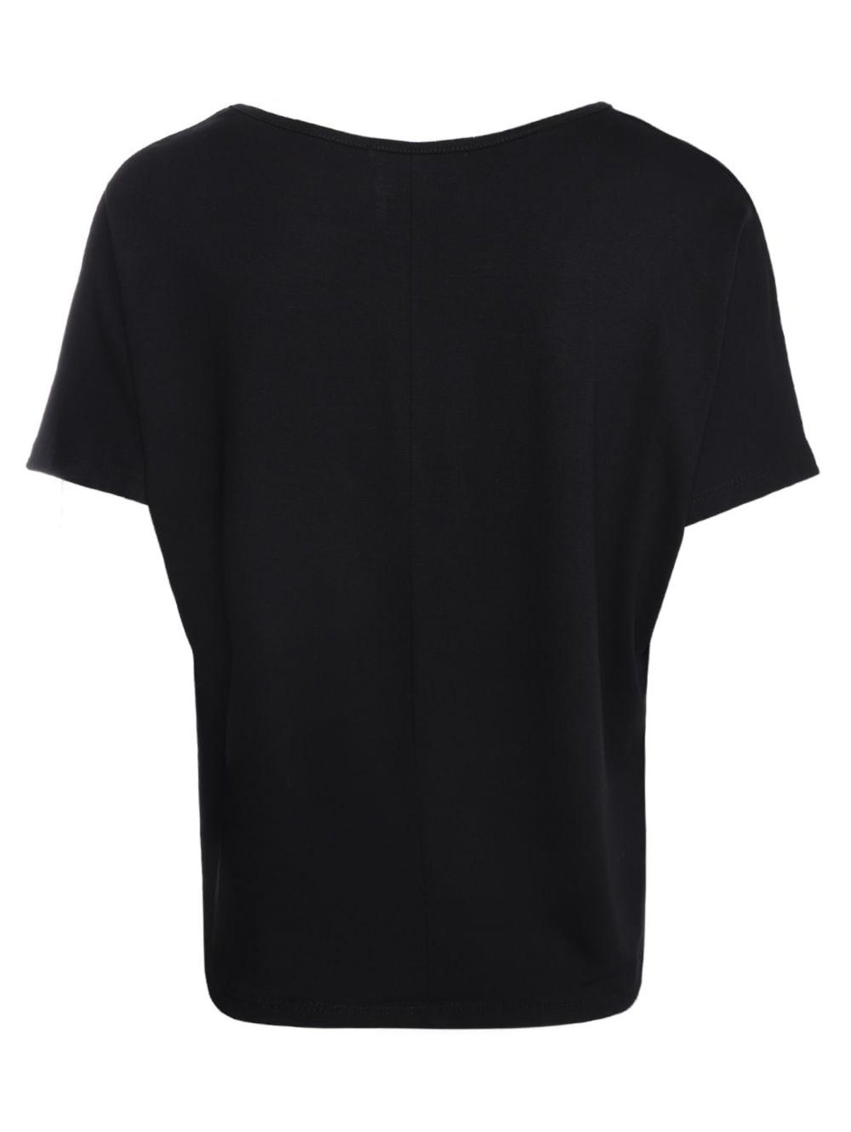 Vista 3 Blusa Manga Morcego Cherry Autentique Feminina preto Autentique preto