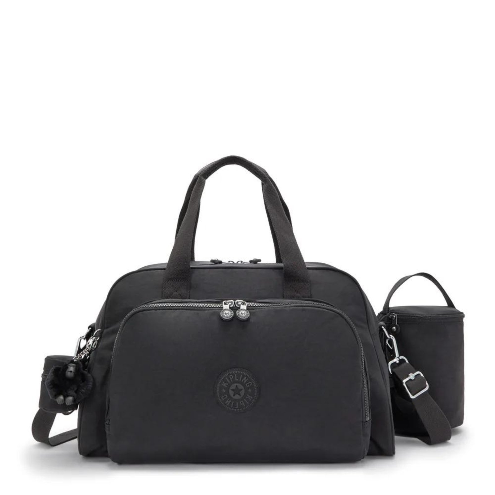 Vista 2 Bolsa Kipling Camama Black Noir preto black preto black
